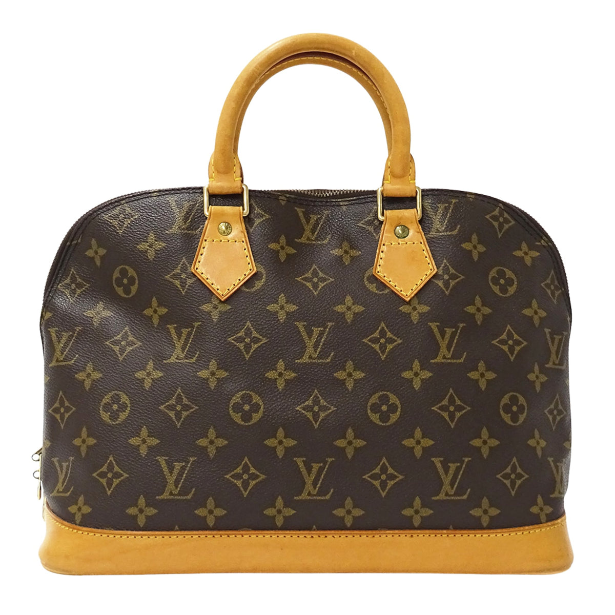 Louis Vuitton Brown Galle Monogram White Monogram Handbag (Pre-Owned)