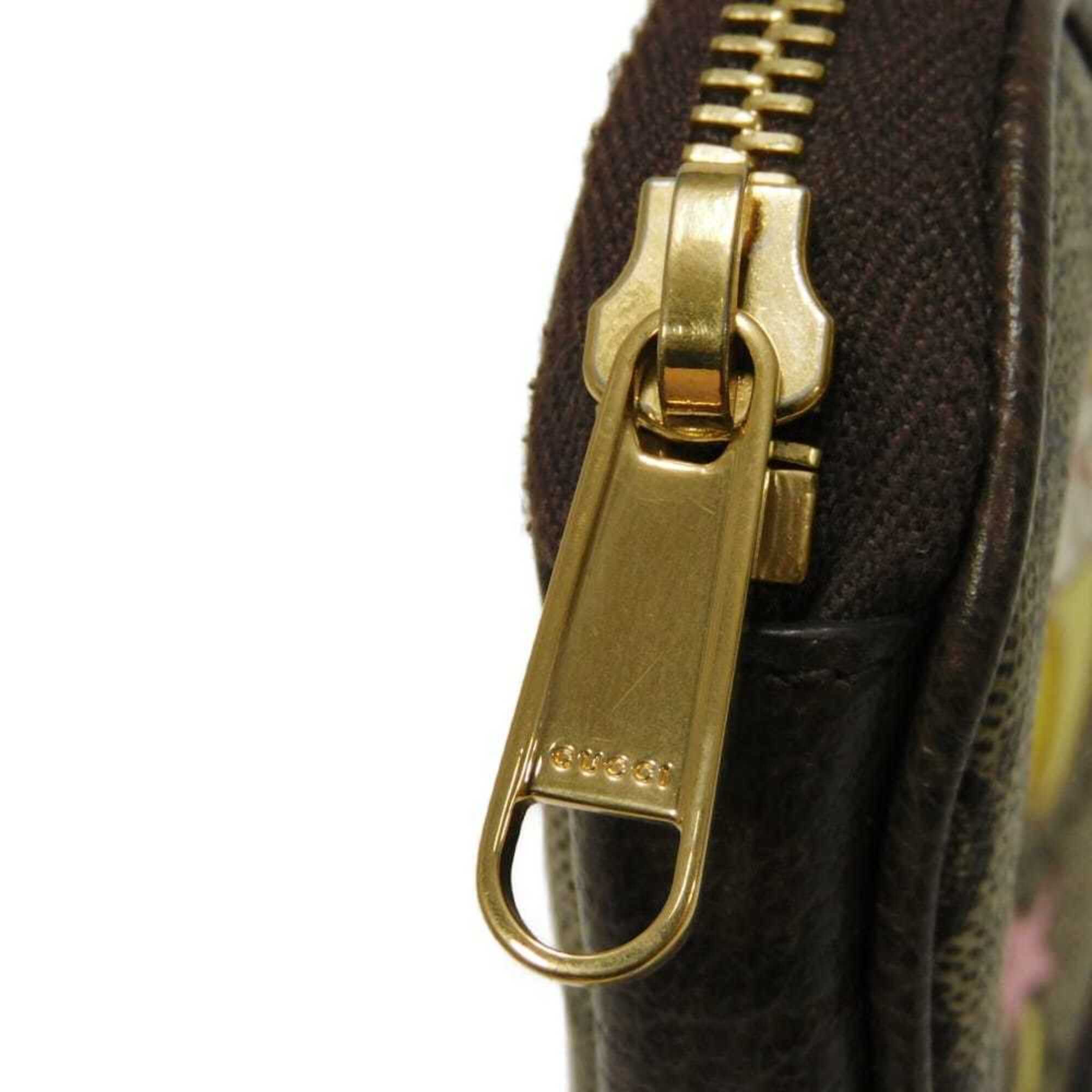 Gucci Beige Gg Supreme Coin Purse/Coin Case (Pre-Owned)