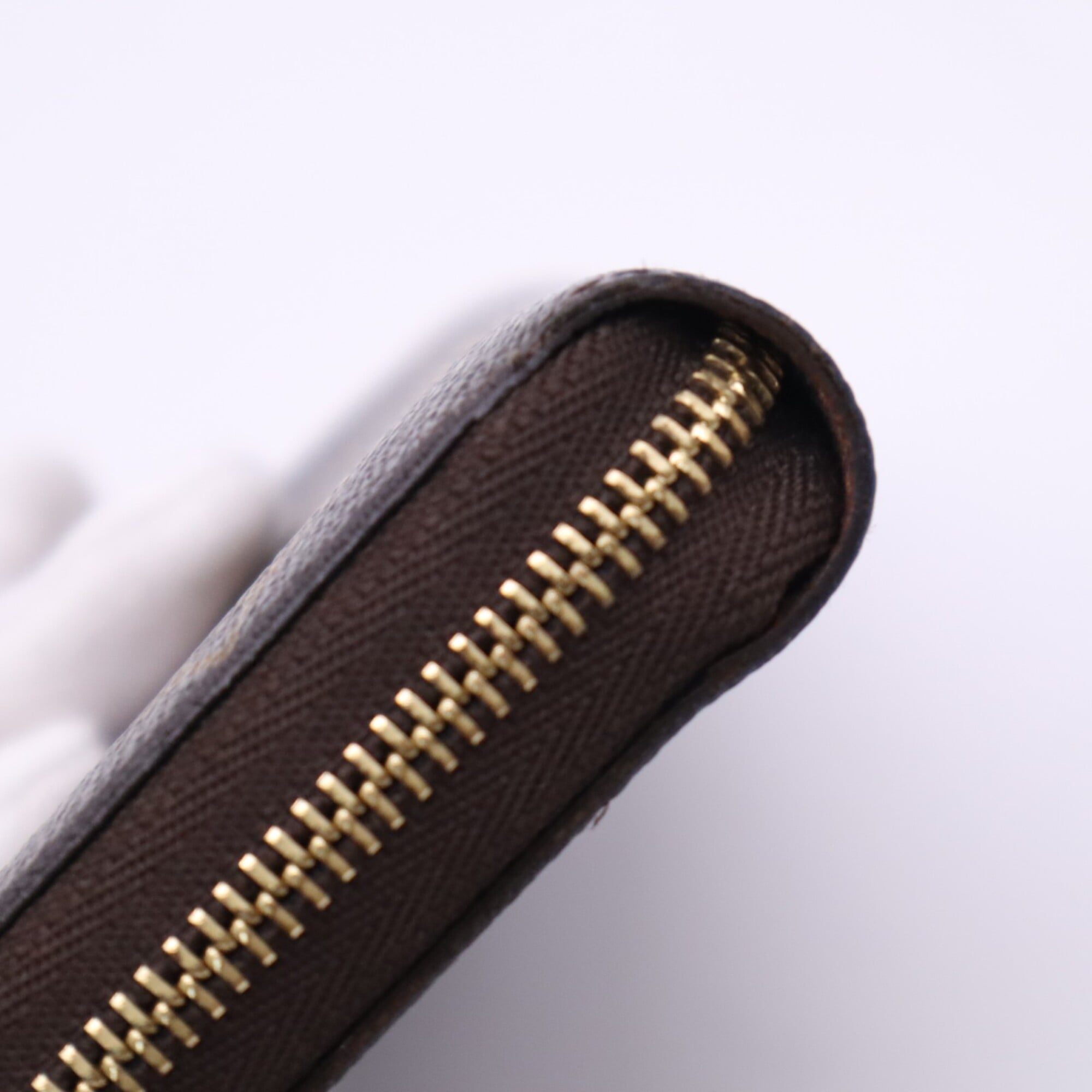 Louis Vuitton Monogram Beige Brown Monogram Monogram Leather Coin Purse/Coin Case (Pre-Owned)