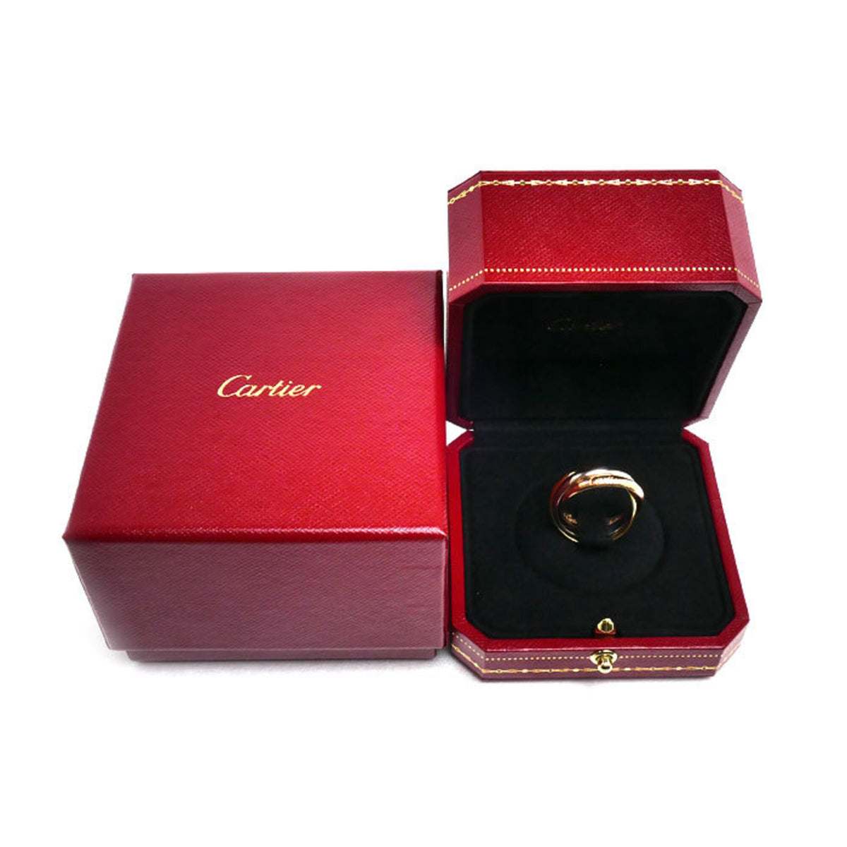 Cartier Yellow Gold (18K) Pink Gold (18K) White Gold (18K) Band Ring (Pre-Owned)