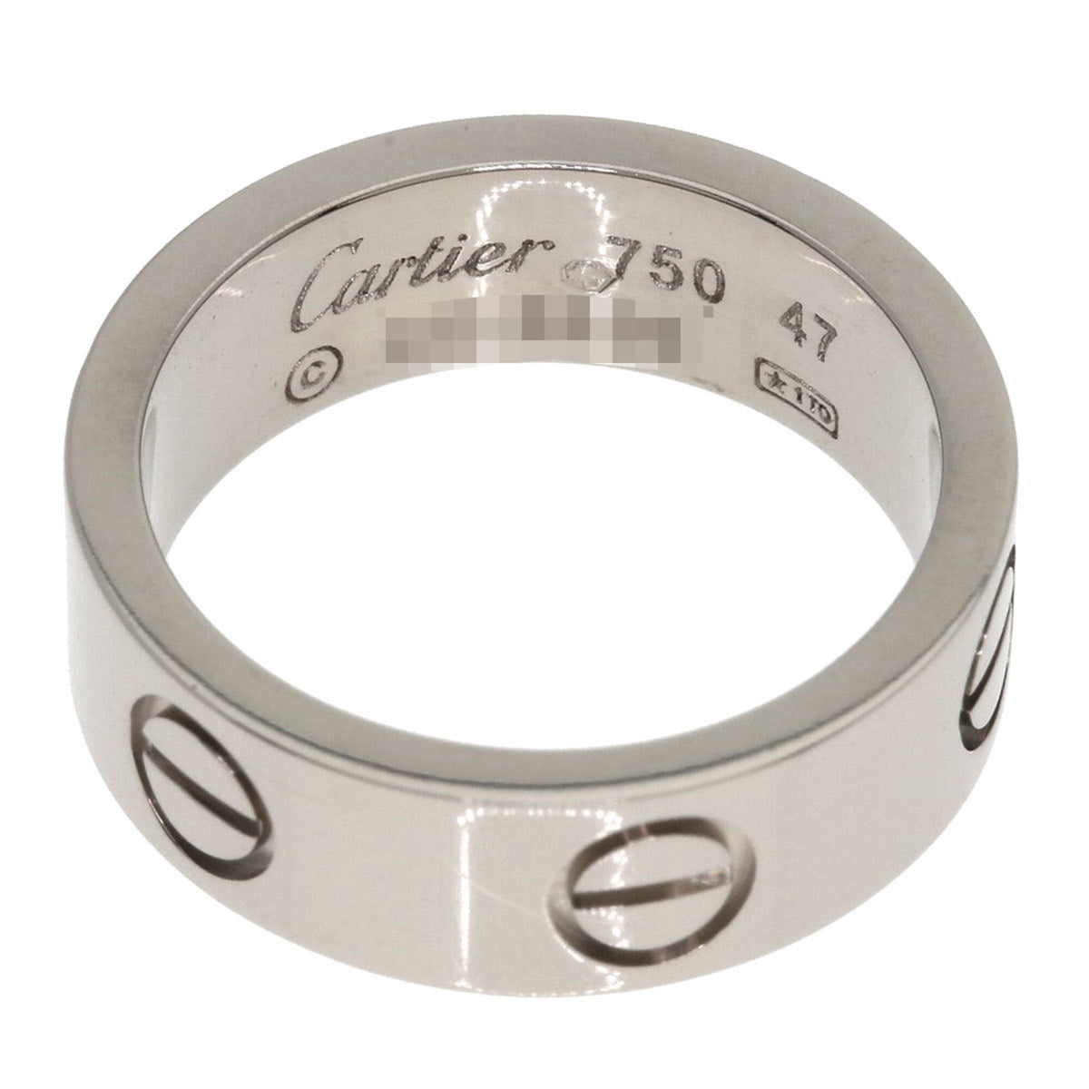 Cartier White Gold (18K) Band Ring (Pre-Owned)