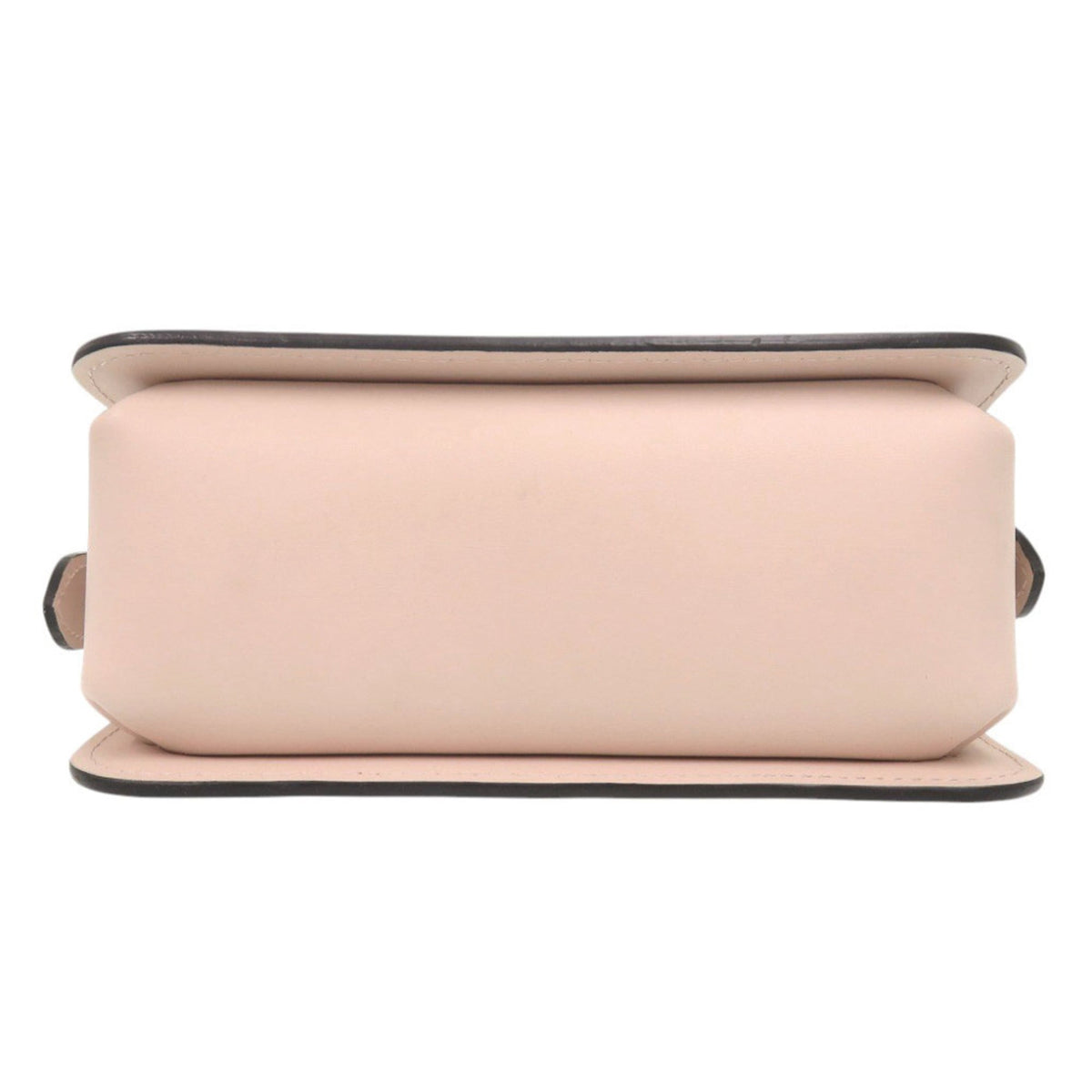 Longchamp Pink Leather Shoulder Bag (Pre-Owned)