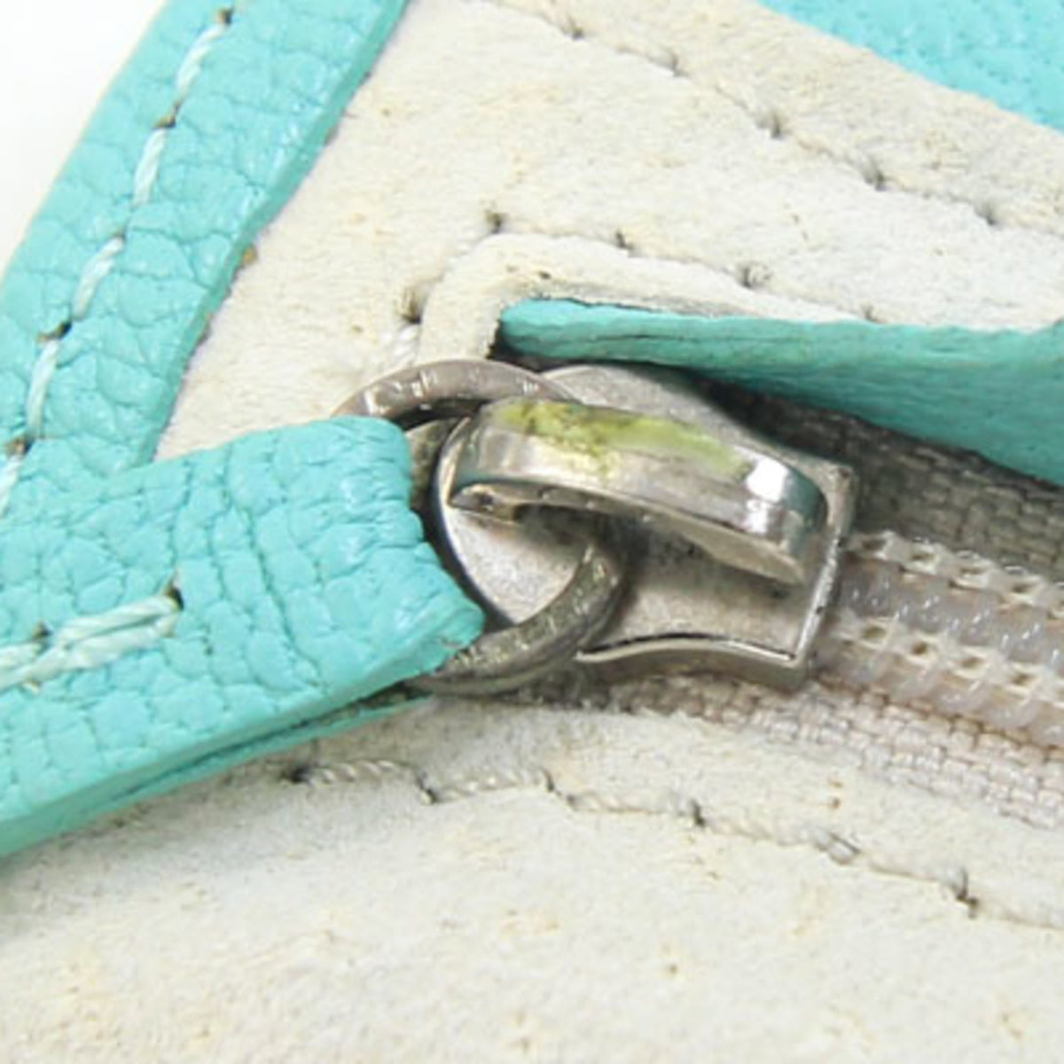 Tiffany Tiffany Blue Leather Pouch (Pre-Owned)