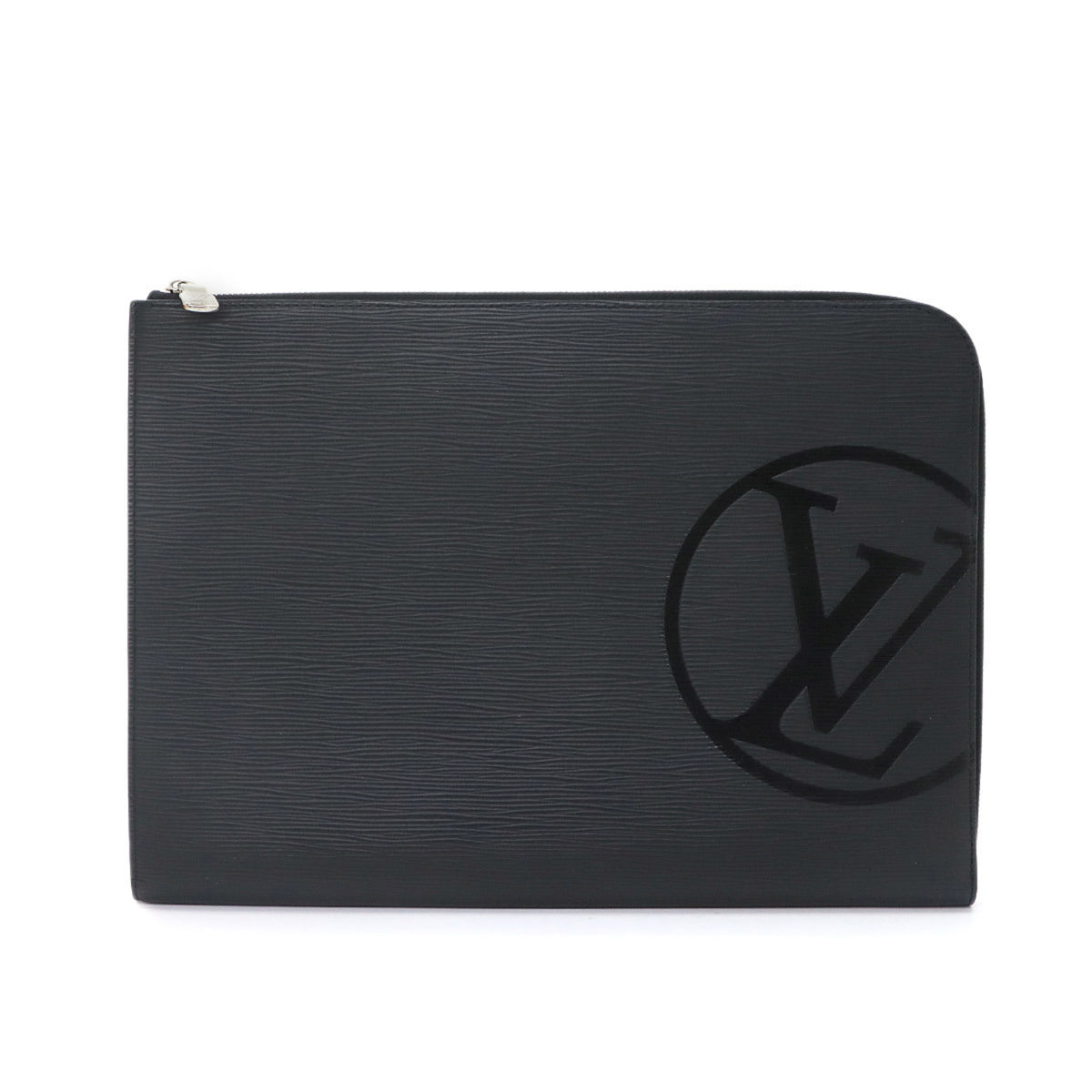 Louis Vuitton Noir Epi Leather Clutch Bag Pochette (Pre-Owned)