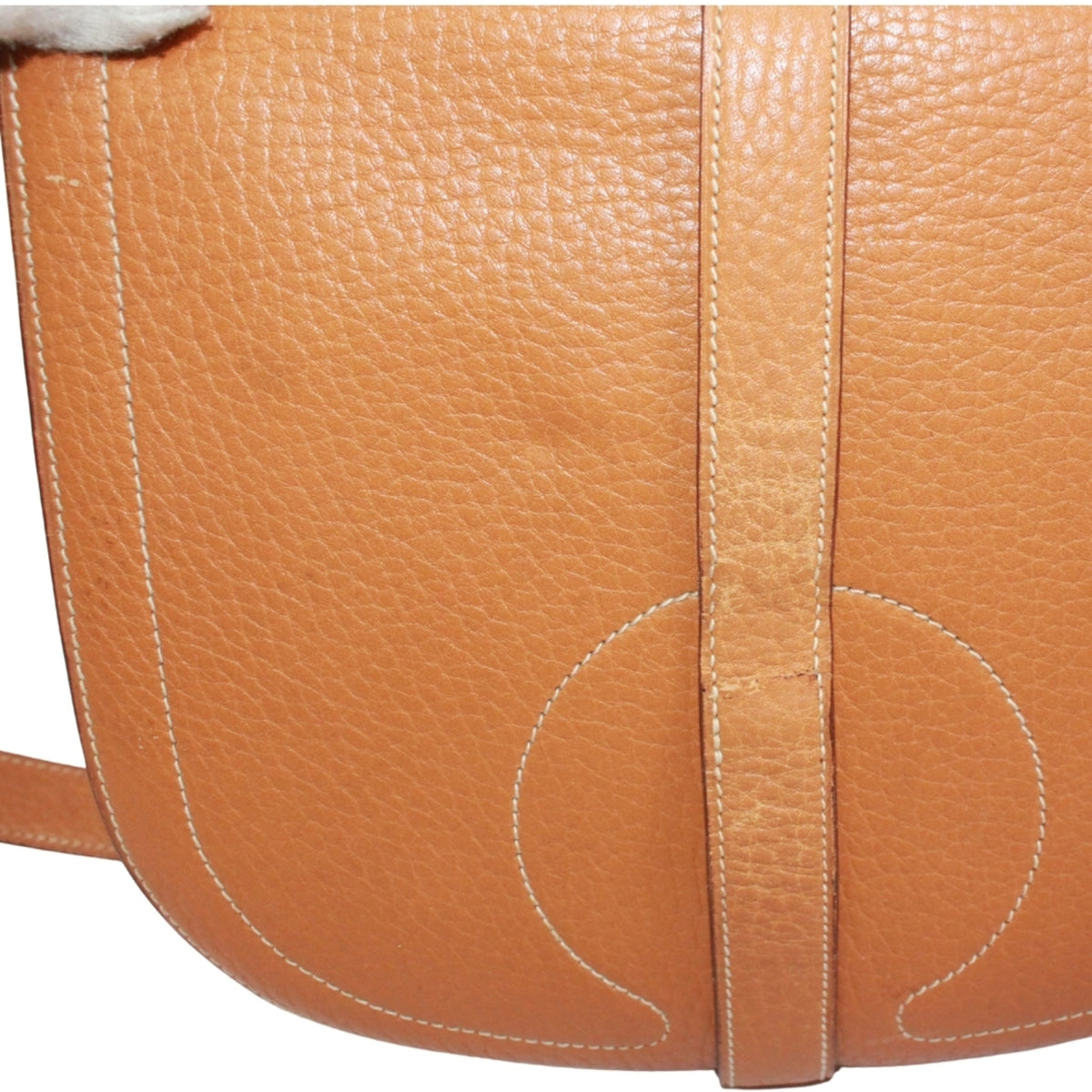 Hermes Beige Natural Sable Fjord Leather Shoulder Bag (Pre-Owned)