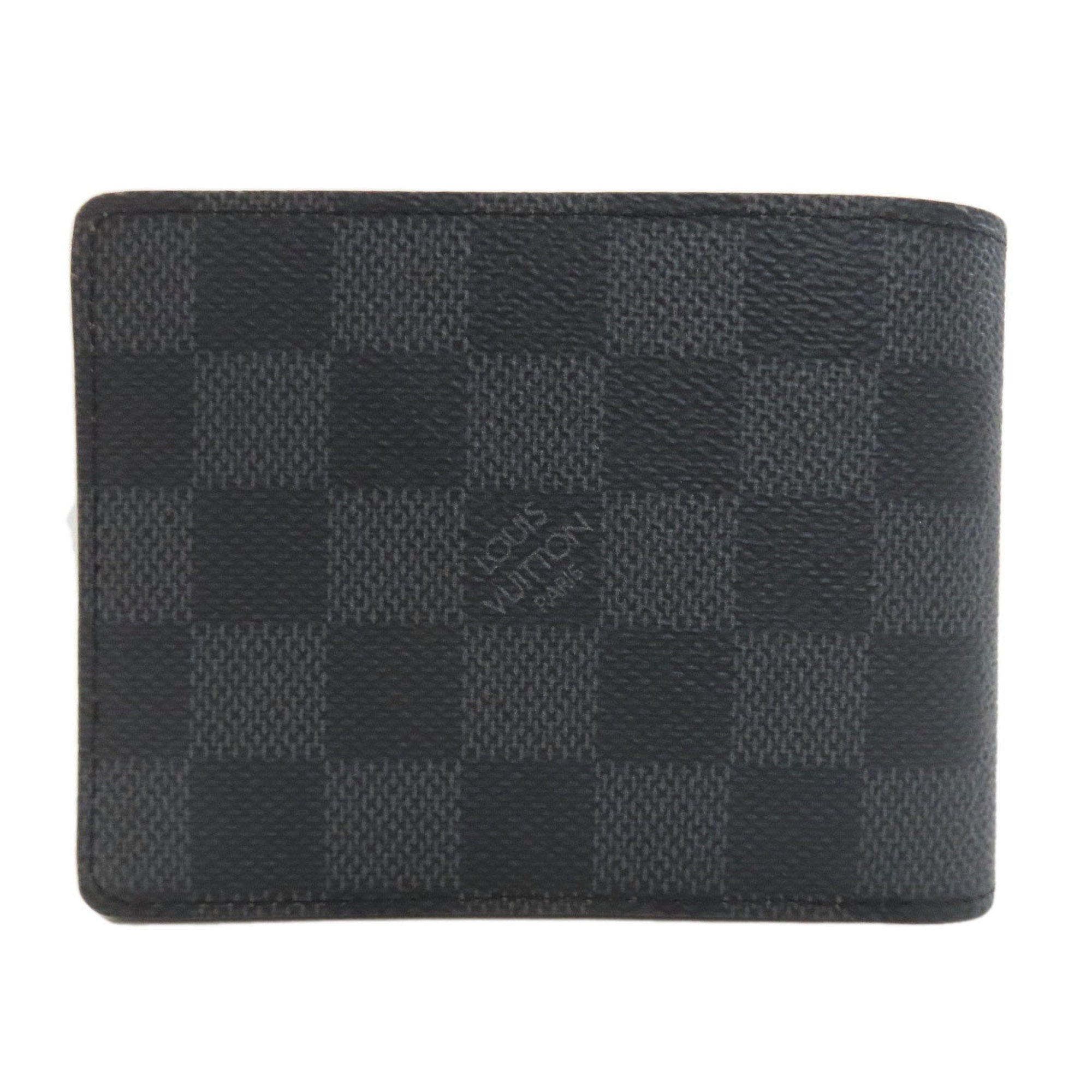 Louis Vuitton Damier Graphite Damier Canvas Wallet (Bi-Fold) (Pre-Owned)
