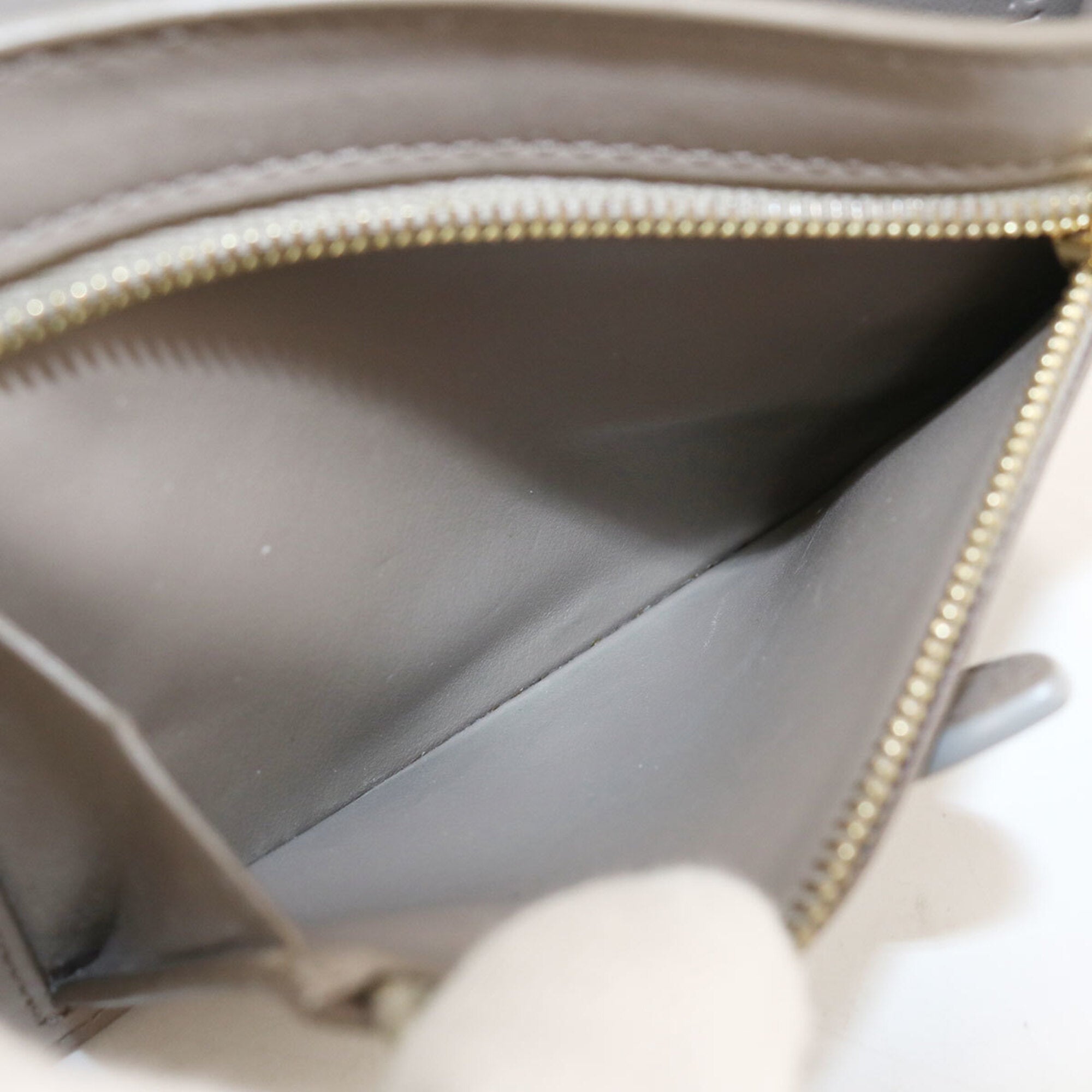 Celine Gray Leather Wallet (Bi-Fold) (Pre-Owned)