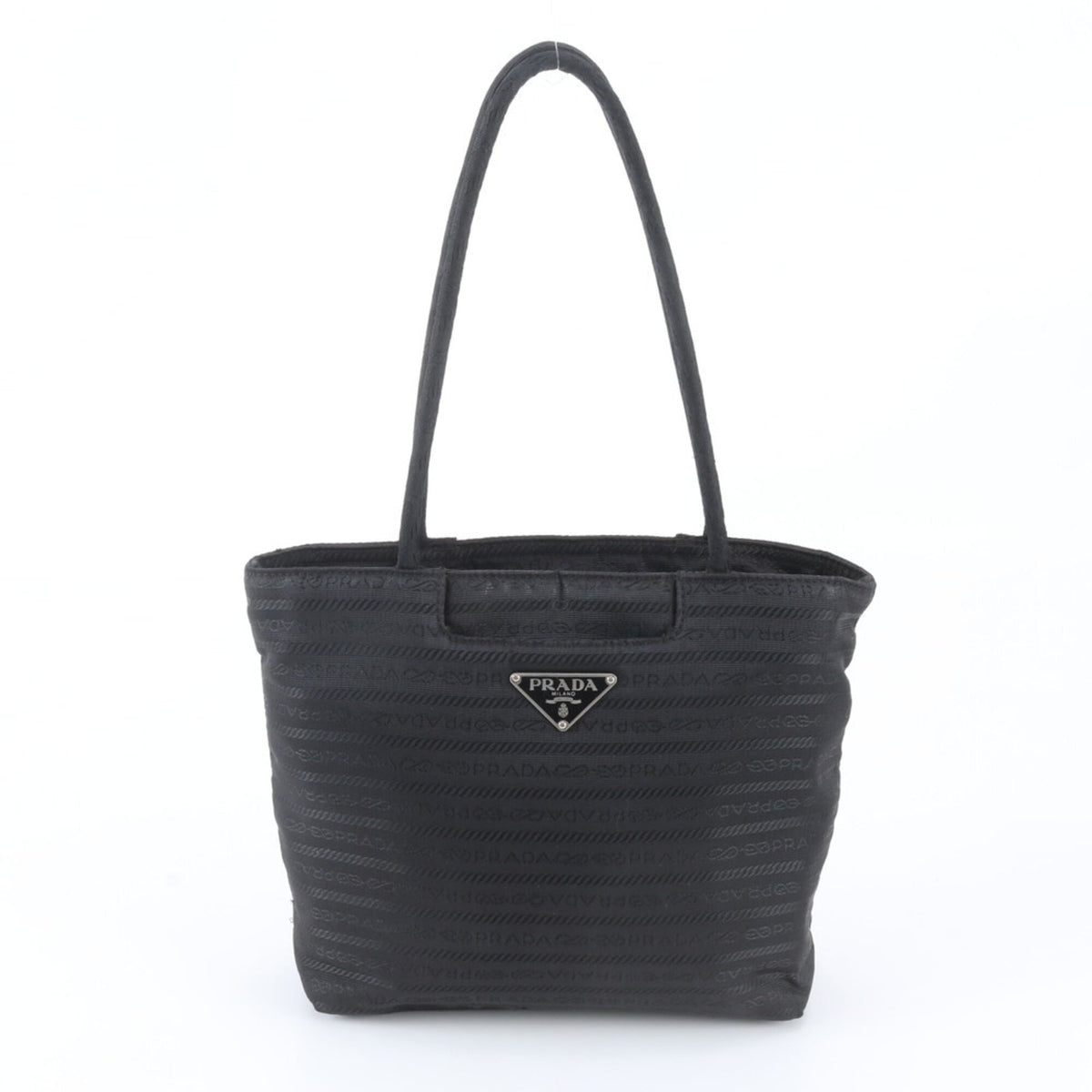 Prada Black Nylon Handbag Shoulder Bag Tote Bag (Pre-Owned)
