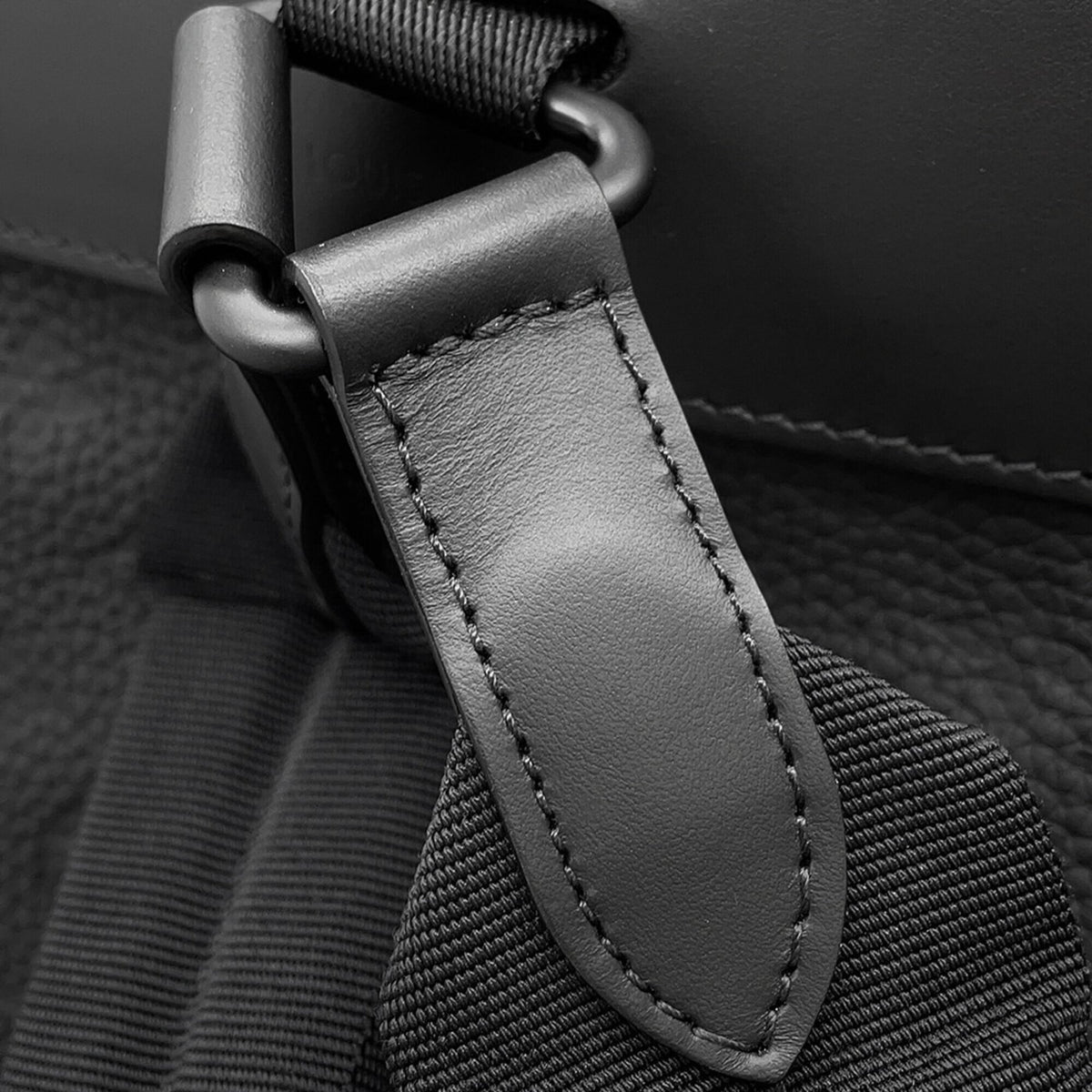 Louis Vuitton Noir Monogram Backpack (Pre-Owned)