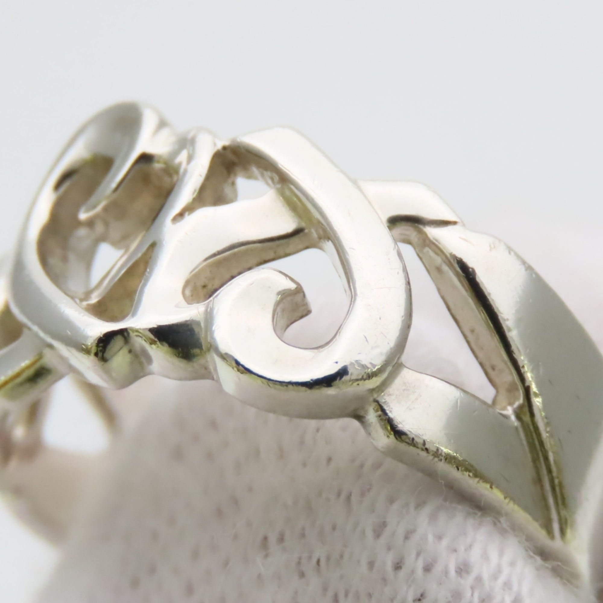 Tiffany Silver Silver 925 Band Ring (Pre-Owned)