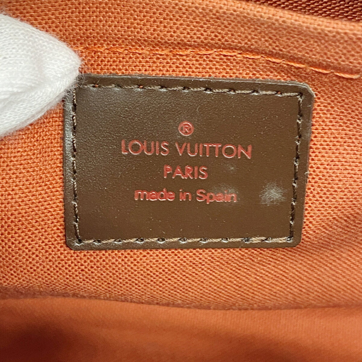 Louis Vuitton Ebene Handbag (Pre-Owned)