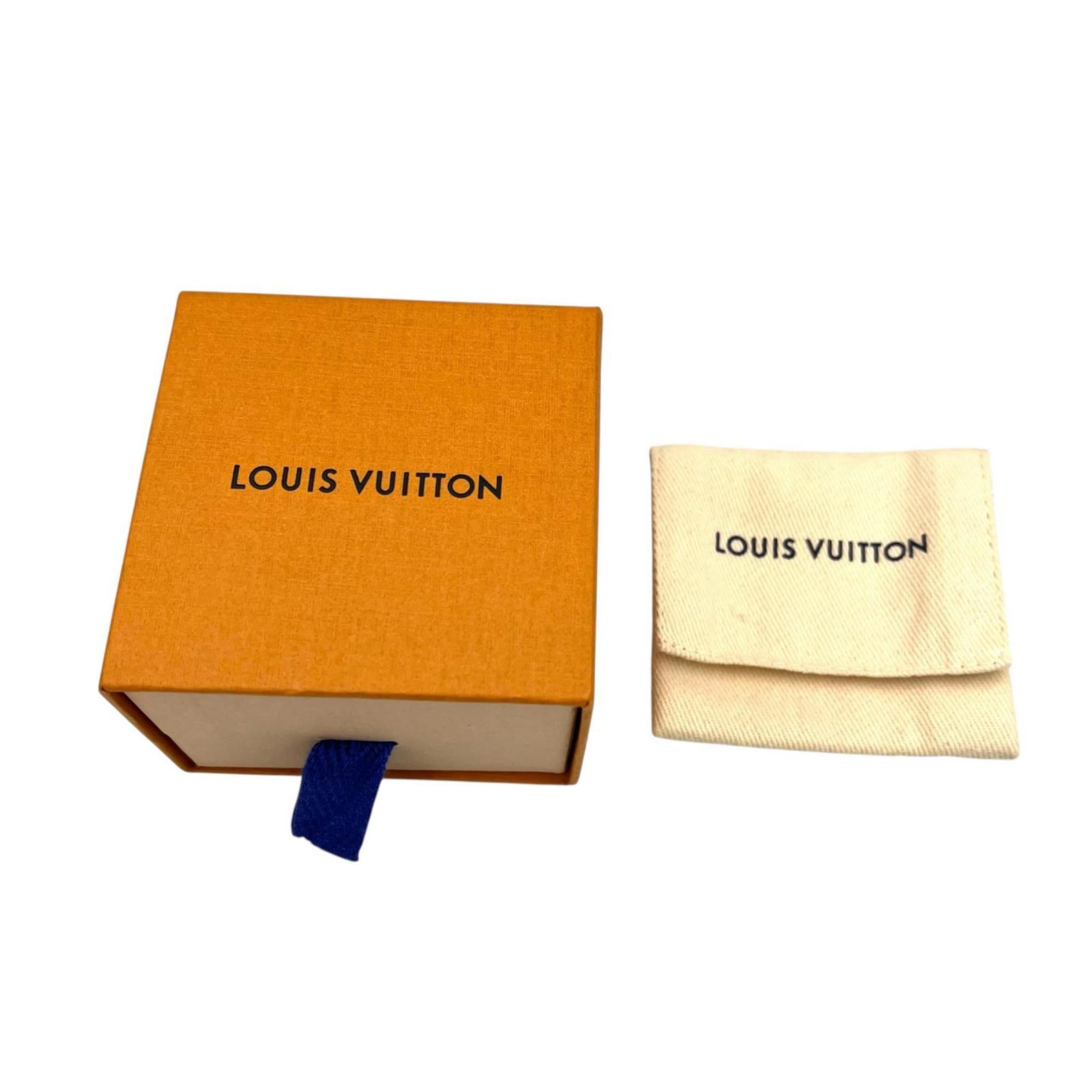 Louis Vuitton Gold Gold Plating Band Ring (Pre-Owned)