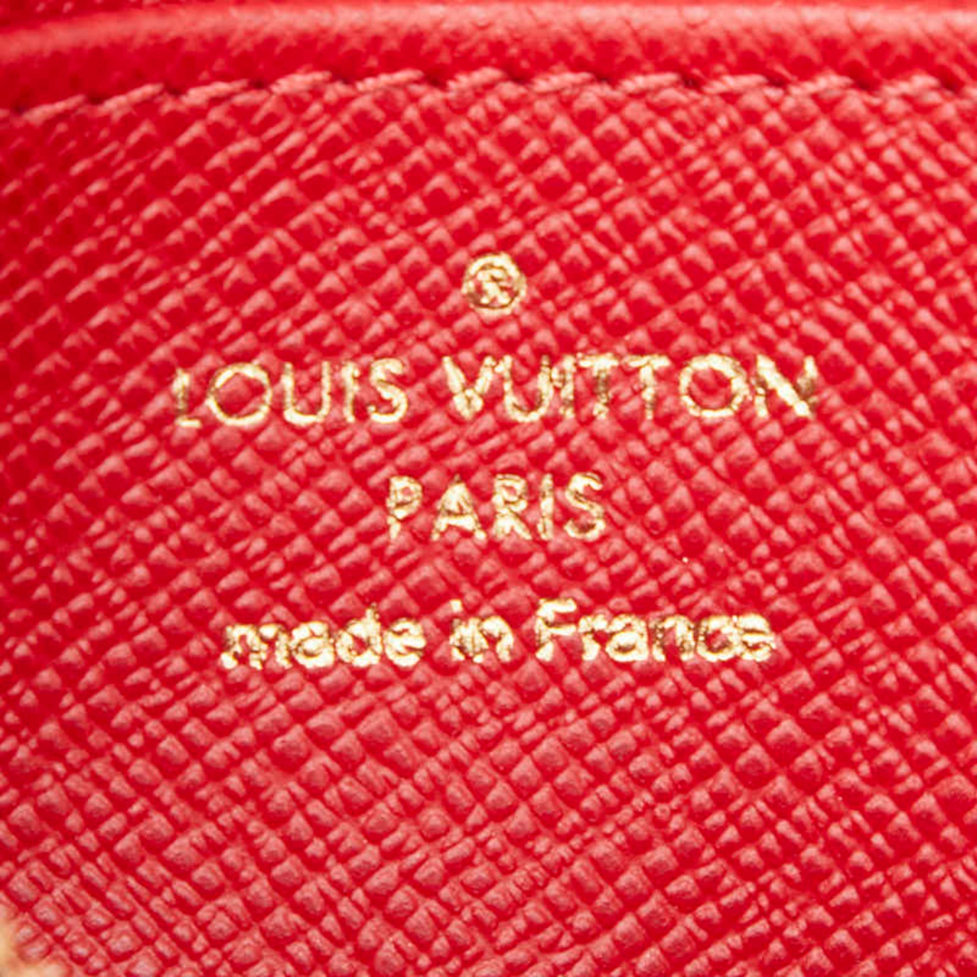 Louis Vuitton Brown Pvc Leather Coin Purse/Coin Case (Pre-Owned)