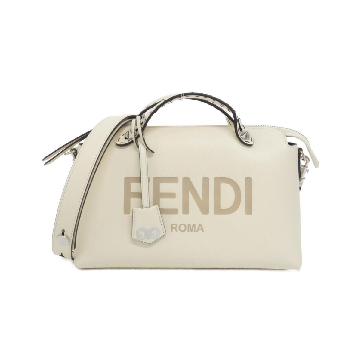 Fendi Beige Leather Handbag (Pre-Owned)