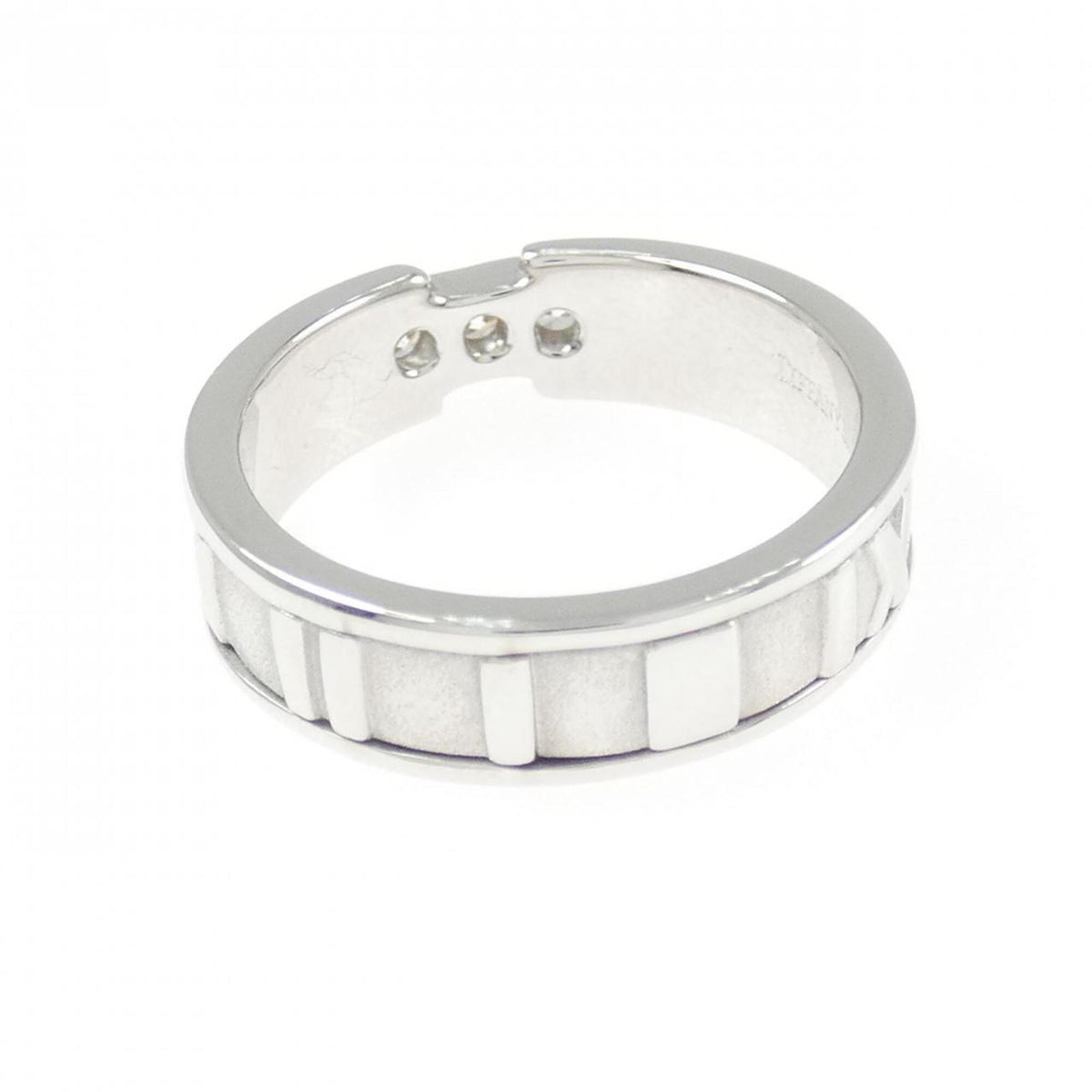 Tiffany White Gold (18K) Band Ring (Pre-Owned)