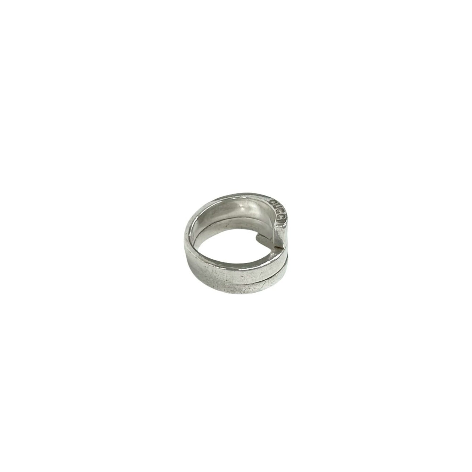 Gucci Silver Silver 925 Band Ring (Pre-Owned)