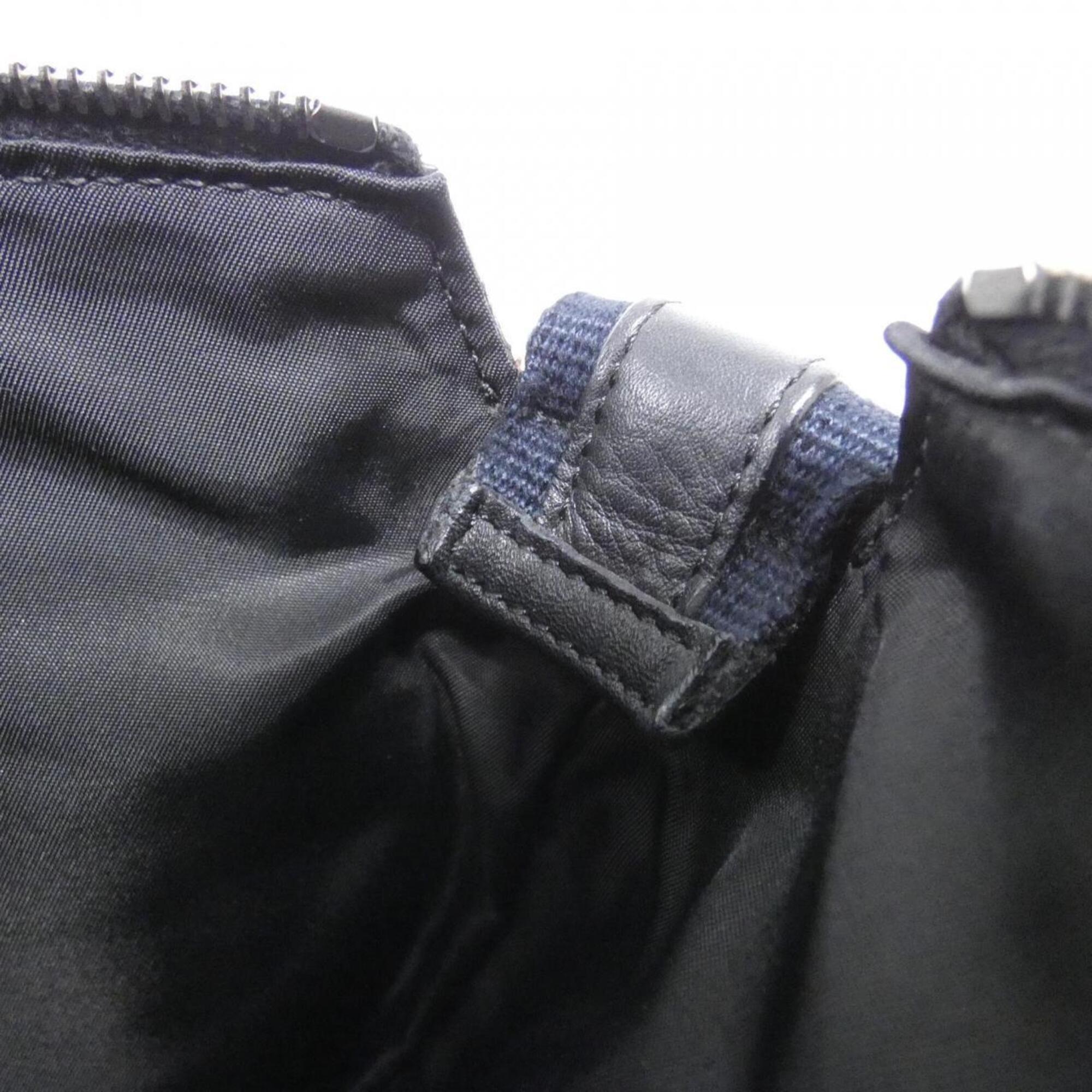 Christian Dior Black Canvas Shoulder Bag (Pre-Owned)