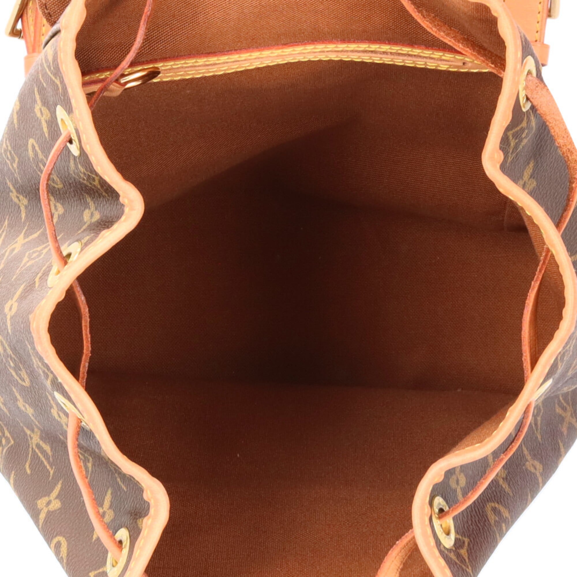 Louis Vuitton Brown Monogram Canvas Backpack (Pre-Owned)