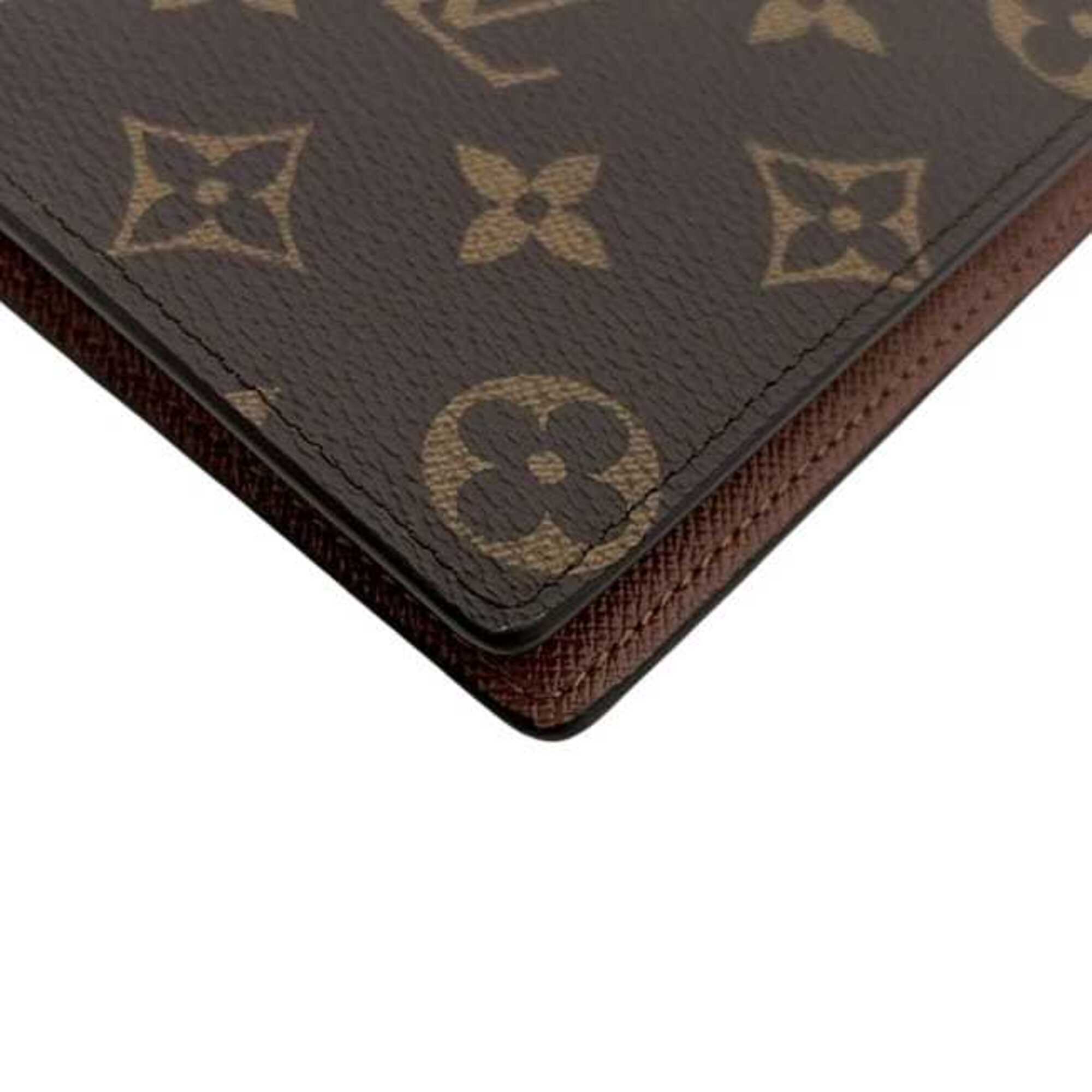 Louis Vuitton Monogram Brown Monogram Long Wallet (Bi-Fold) (Pre-Owned)