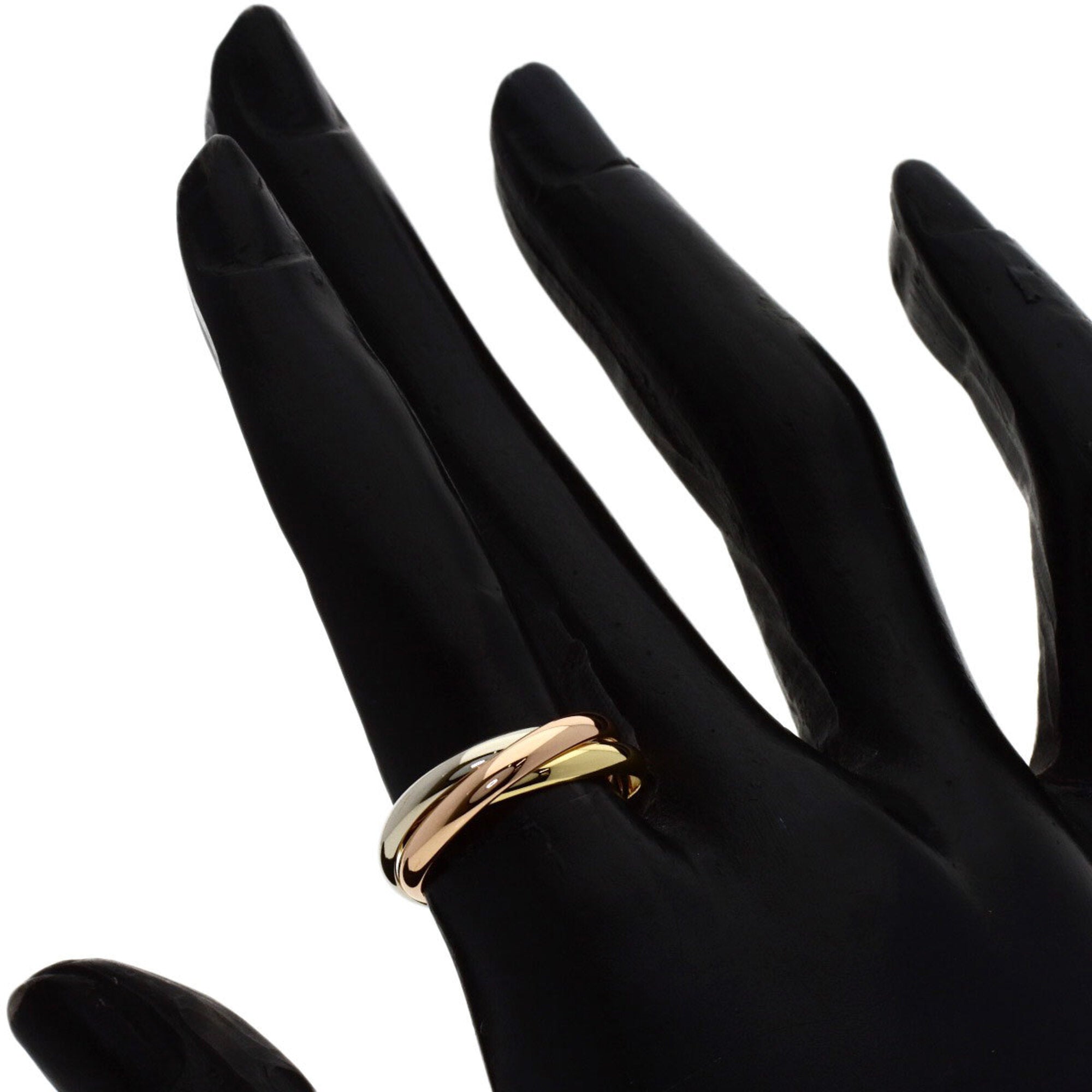 Cartier Trinity Yellow Gold (18K) Pink Gold (18K) White Gold (18K) Band Ring (Pre-Owned)