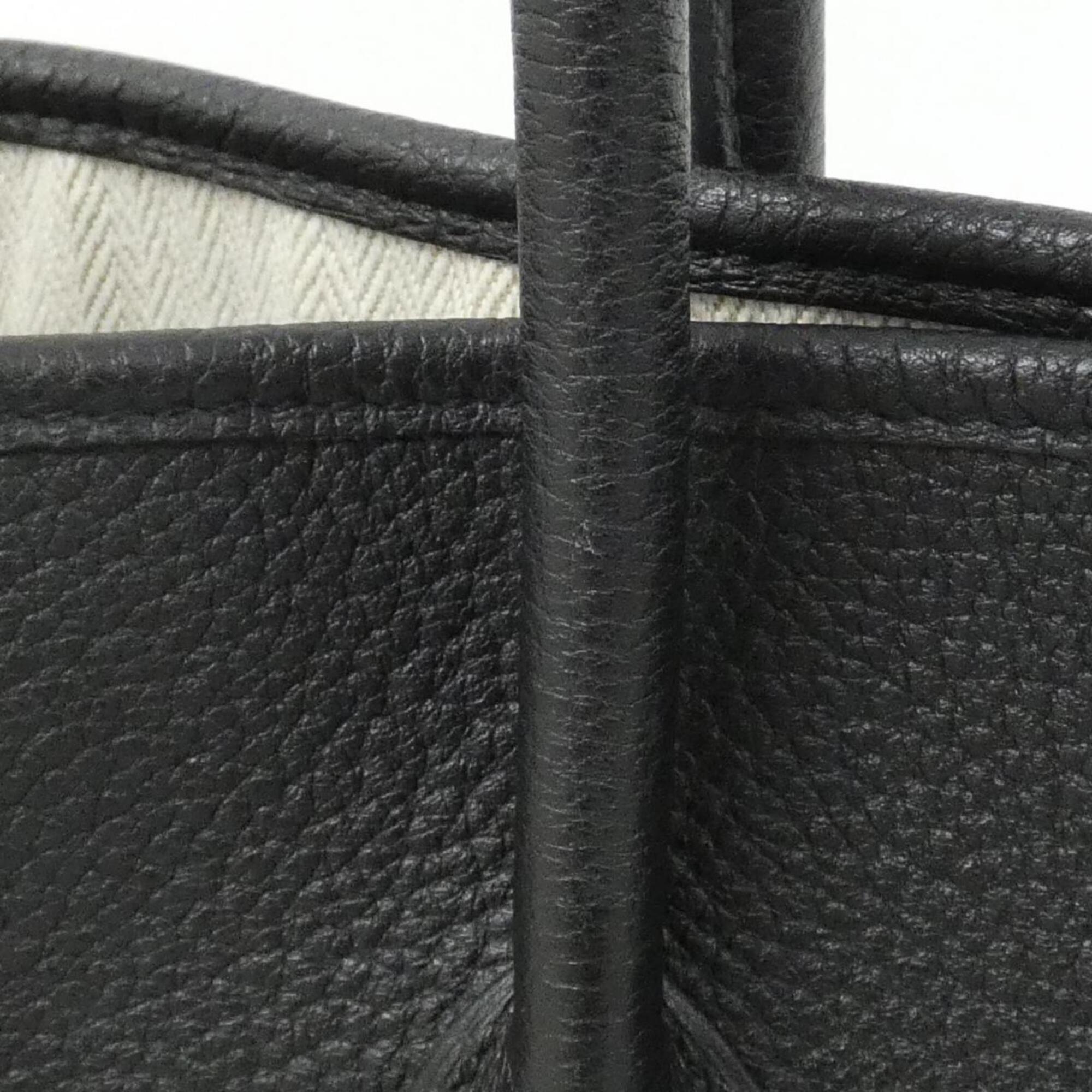 Hermes Black Negonda Leather Handbag (Pre-Owned)