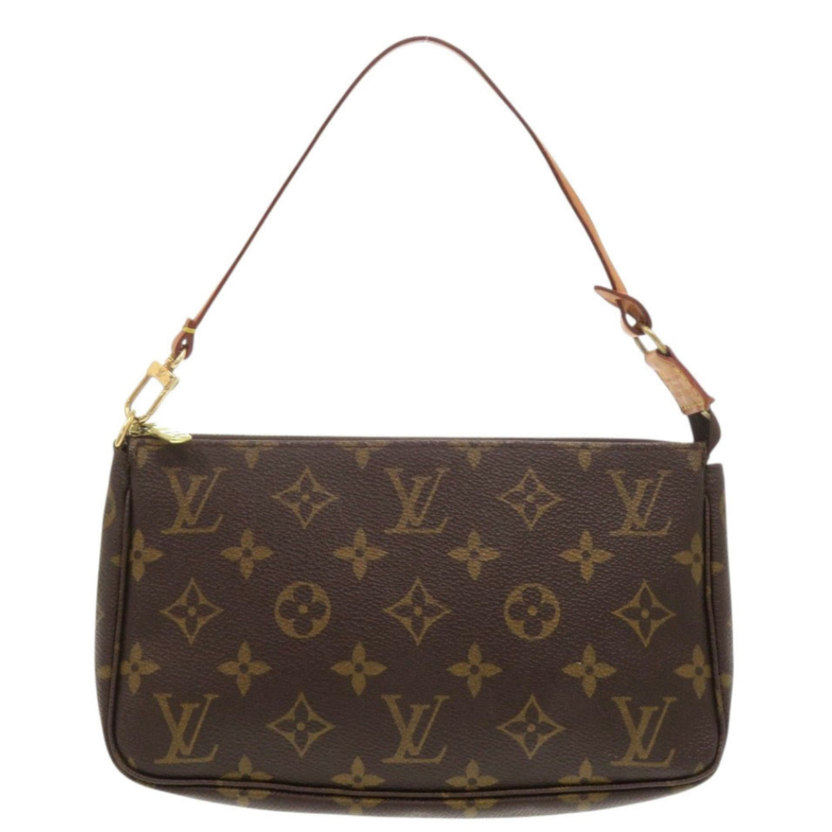 Louis Vuitton Brown Monogram Pochette Pouch (Pre-Owned)