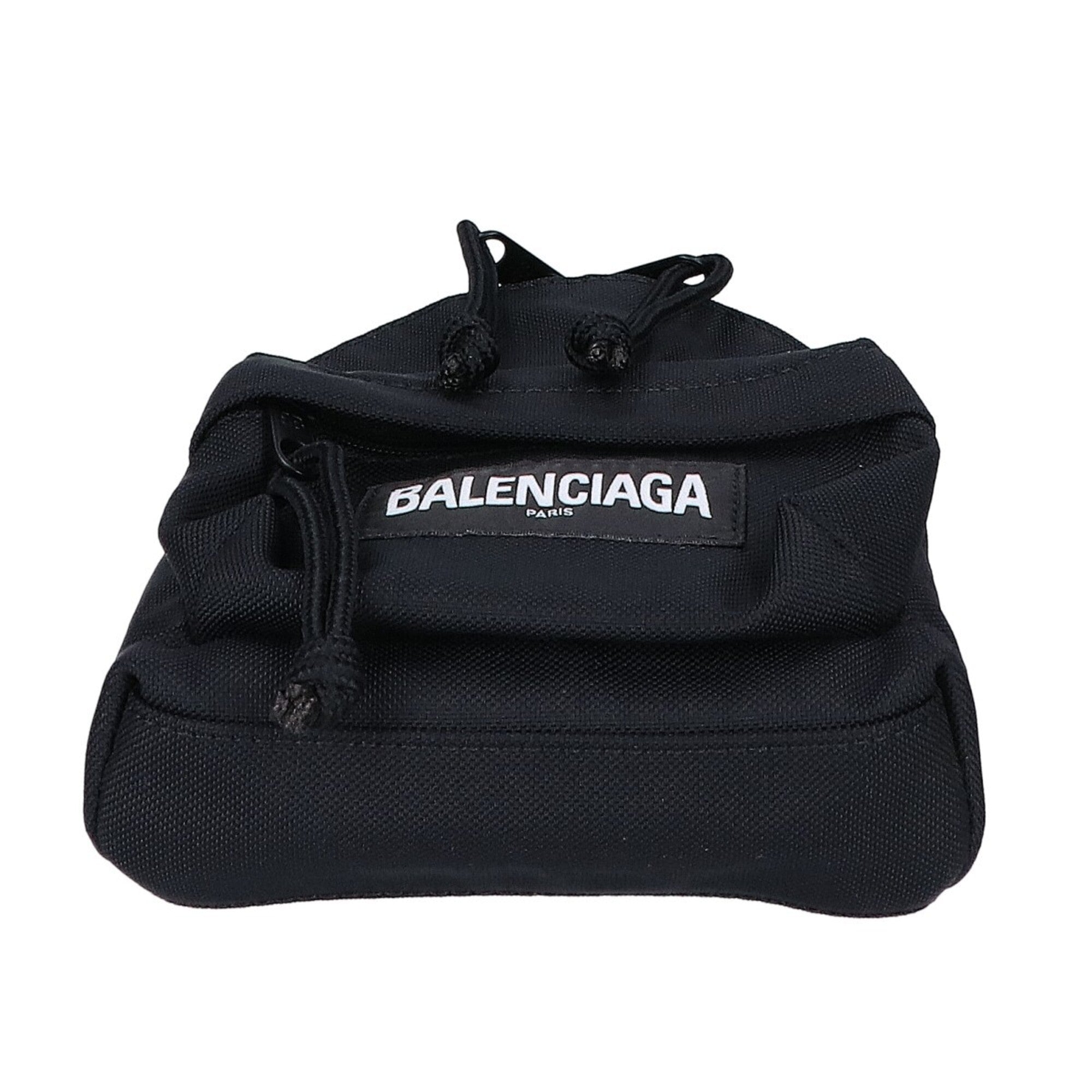 Balenciaga Black Nylon Shoulder Bag (Pre-Owned)