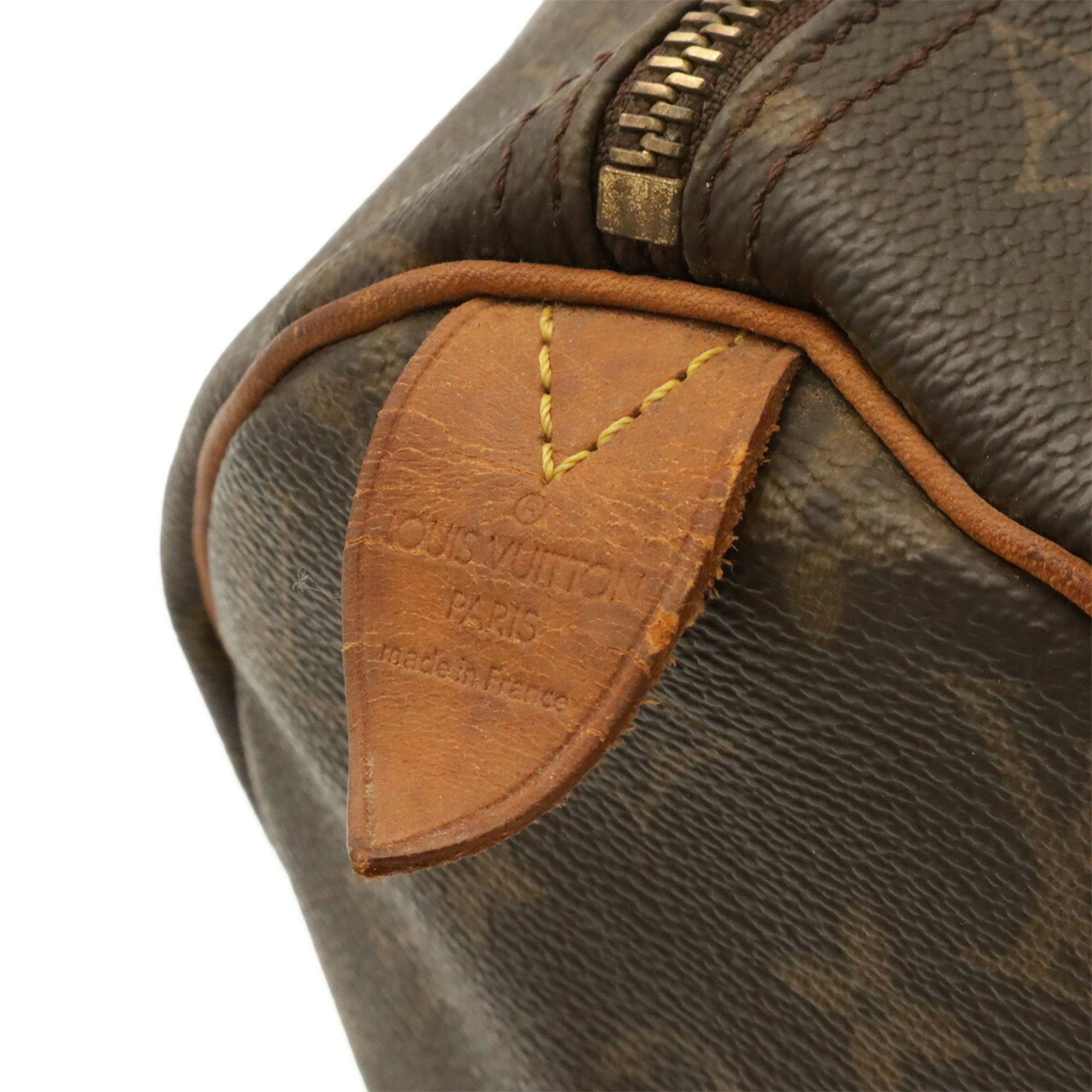 Louis Vuitton Brown Monogram Canvas Pvc Coated Canvas Handbag (Pre-Owned)