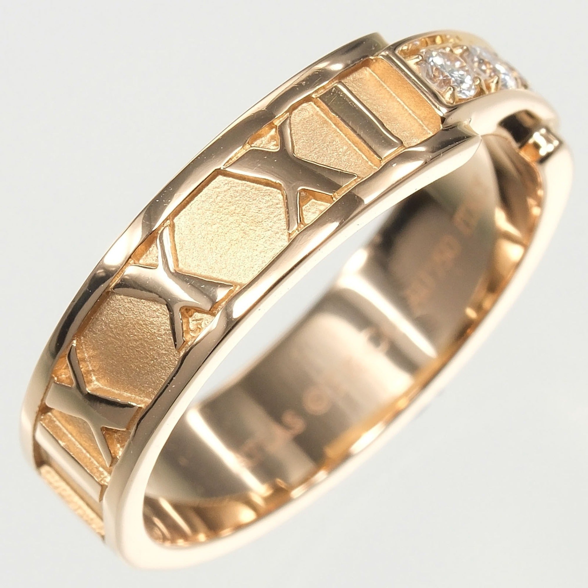 Tiffany Atlas Pink Band Ring (Pre-Owned)