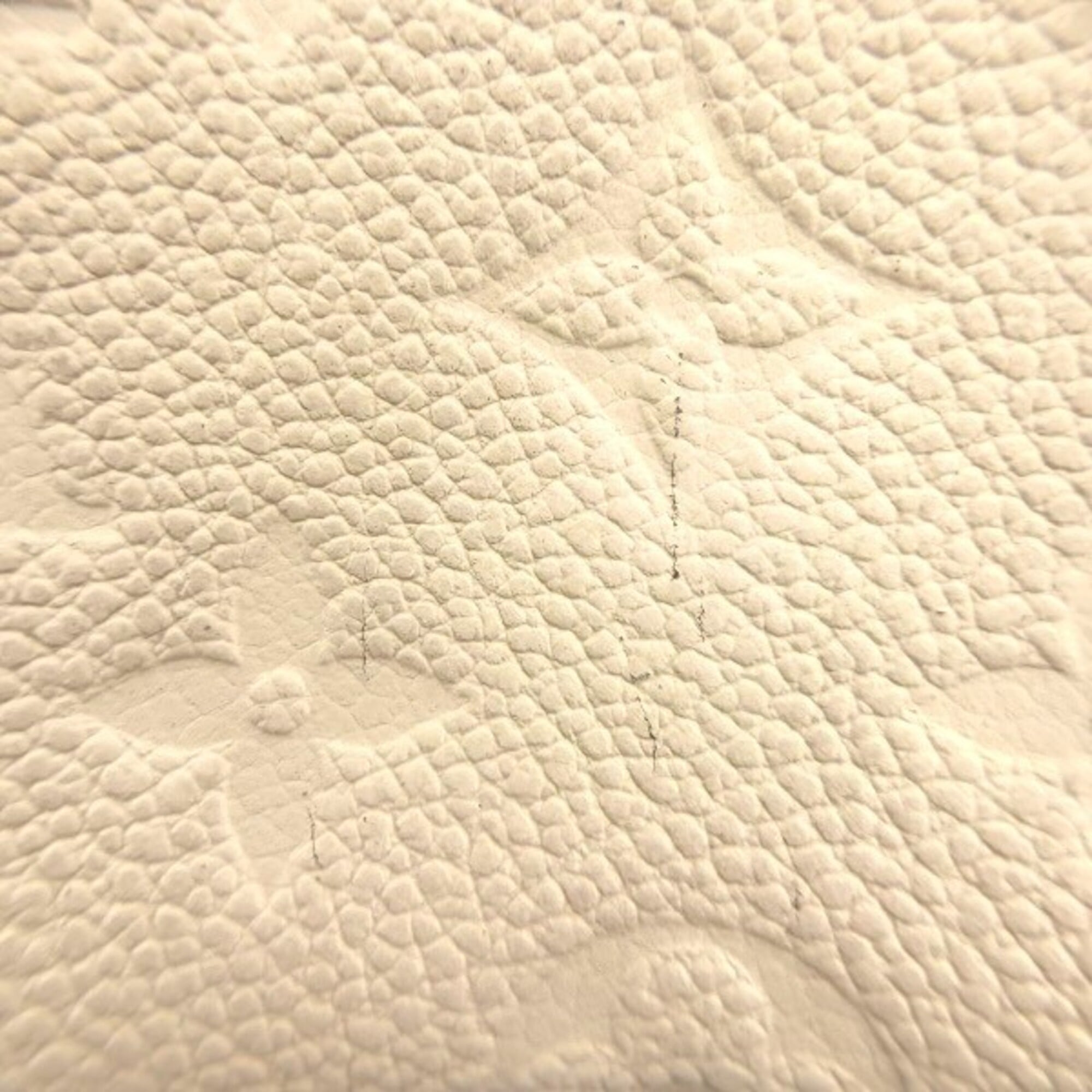 Louis Vuitton Cream Monogram Empreinte Leather Wallet (Tri-Fold) (Pre-Owned)