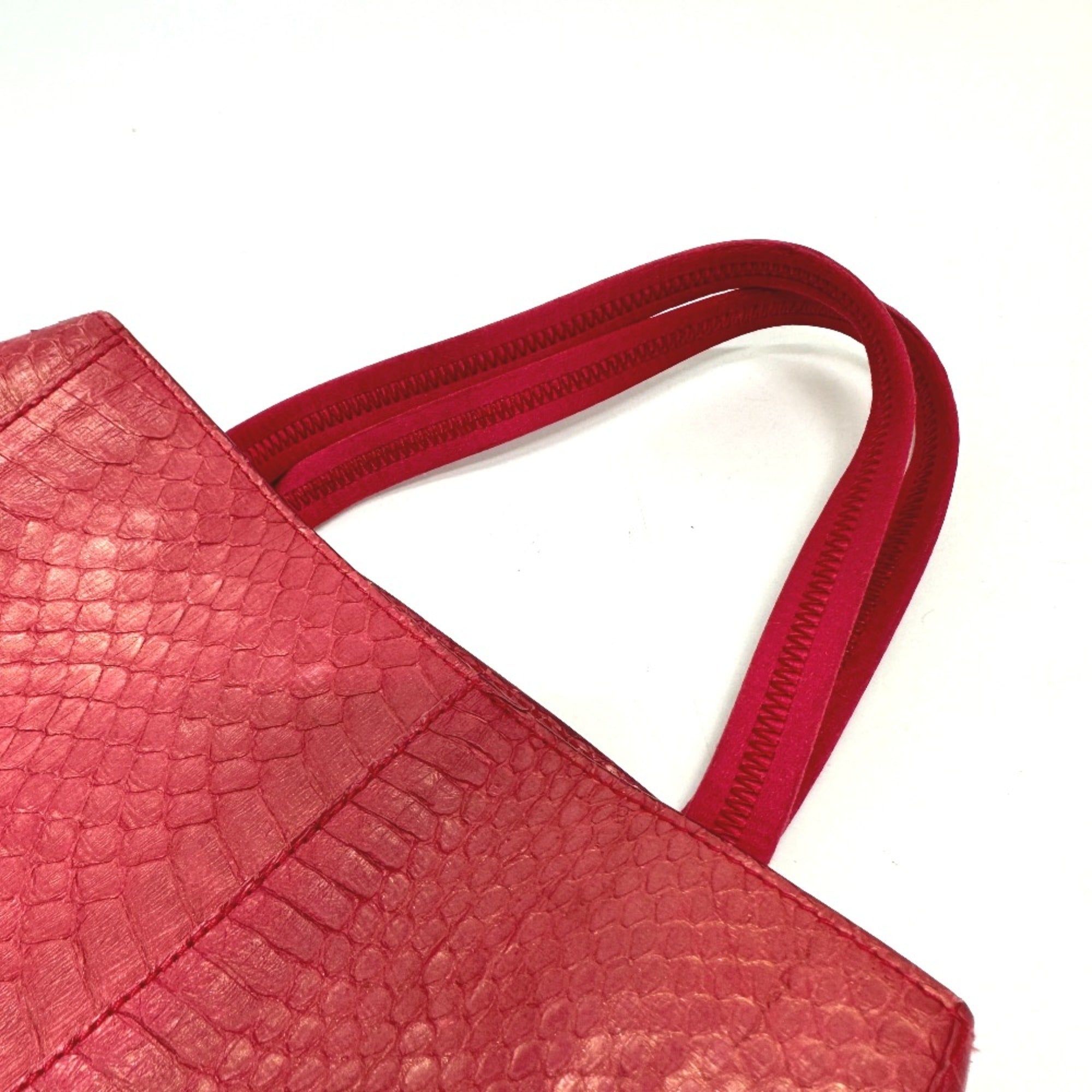 Prada Pink Leather Tote Bag (Pre-Owned)