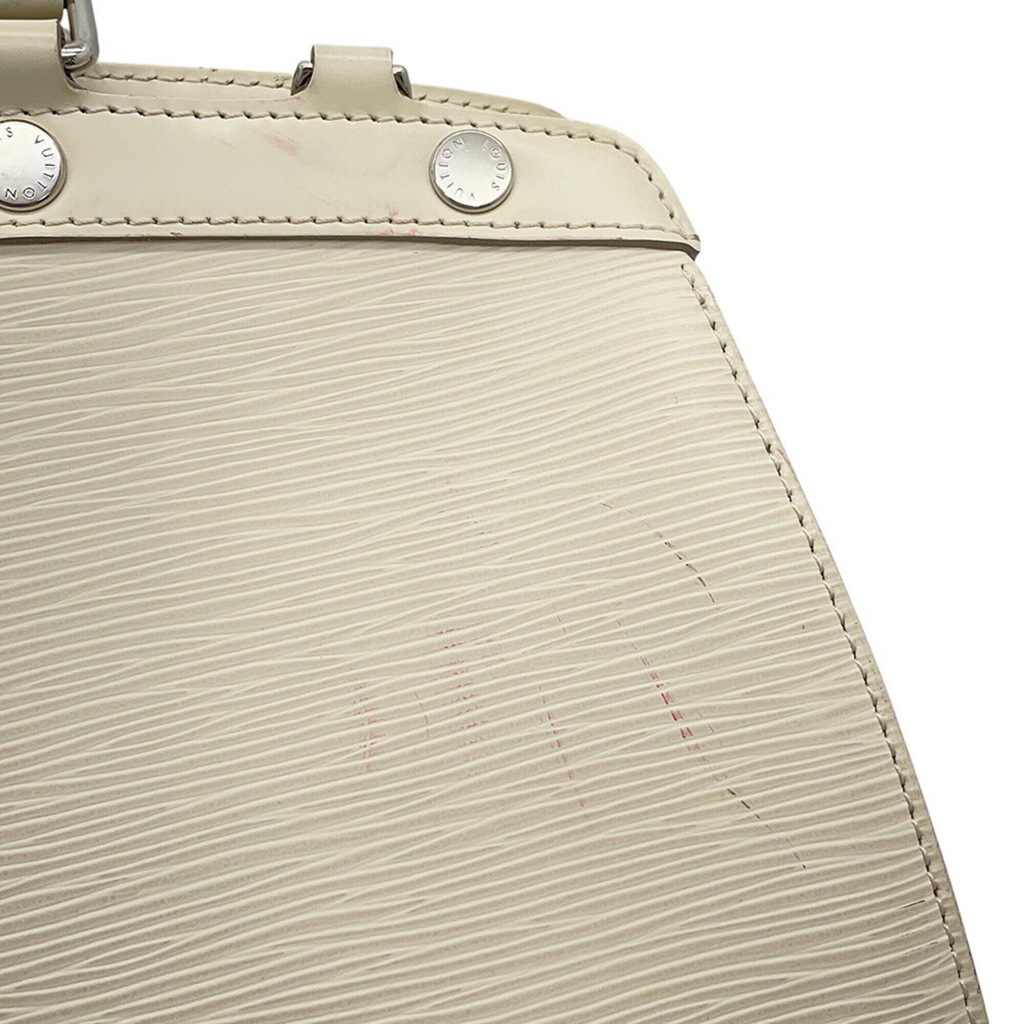 Louis Vuitton Epi Lv Off White Monogram Monogram Handbag Shoulder Bag (Pre-Owned)