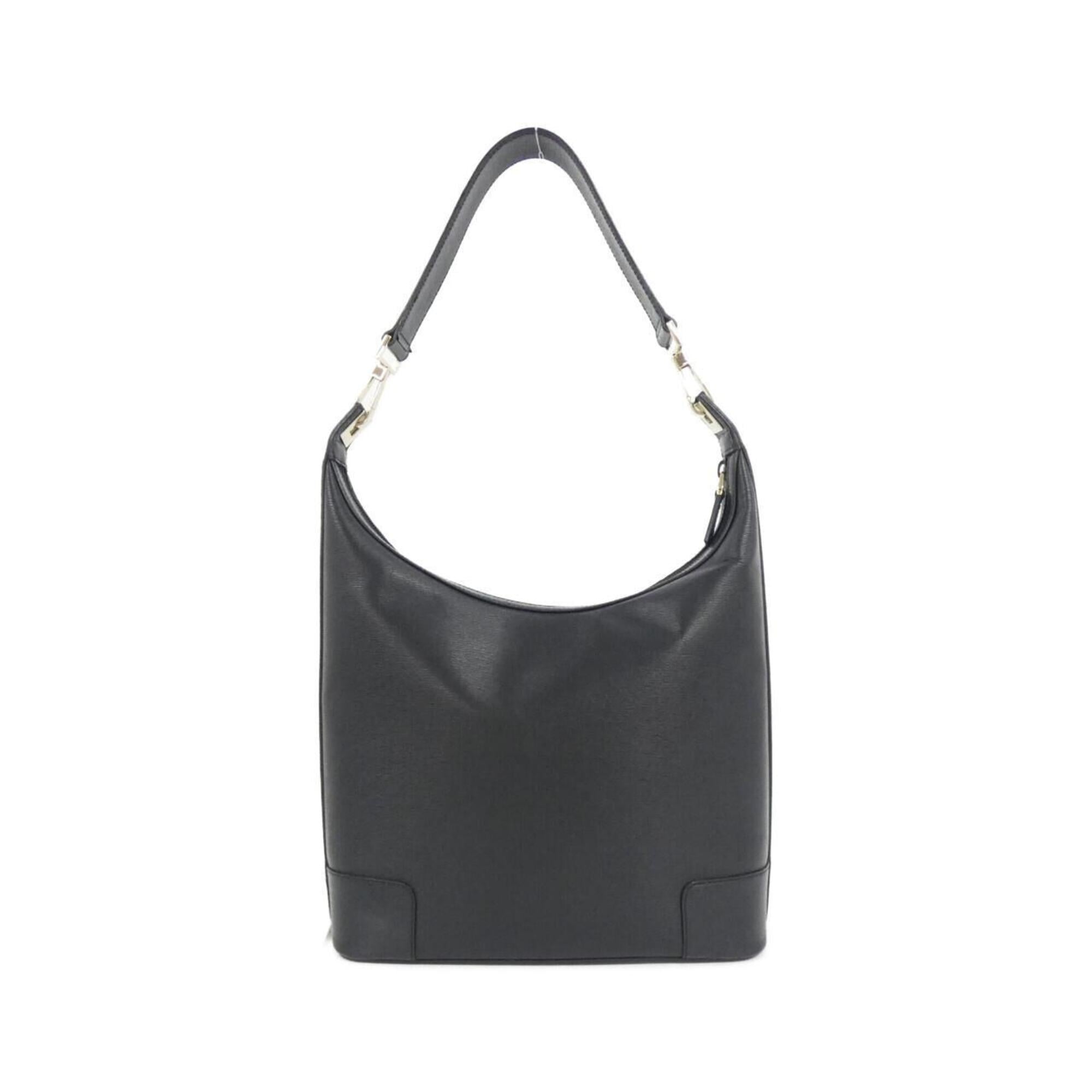 Gucci Black Leather Shoulder Bag (Pre-Owned)