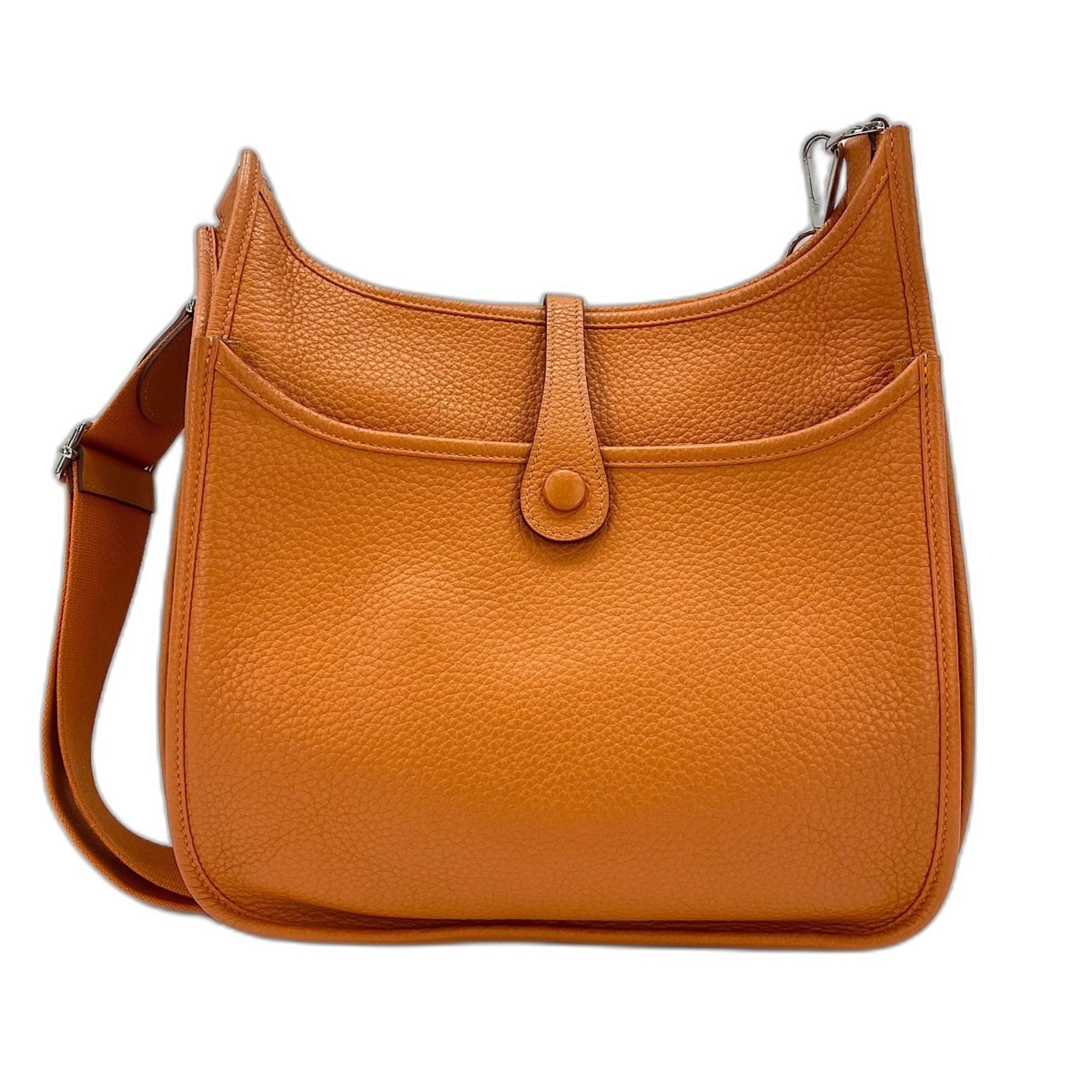 Hermes Evelyne Orange Shoulder Bag (Pre-Owned)