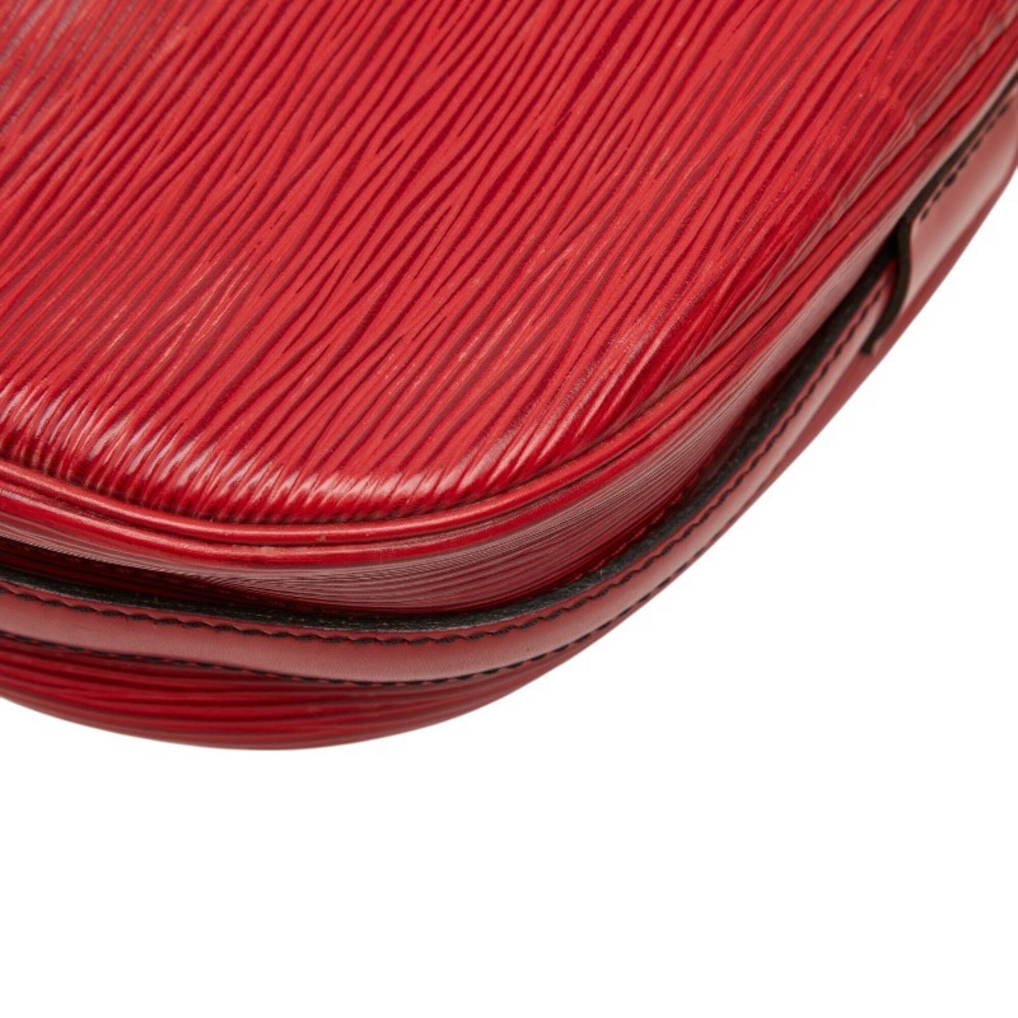 Louis Vuitton Epi Castilian Red Leather Shoulder Bag (Pre-Owned)