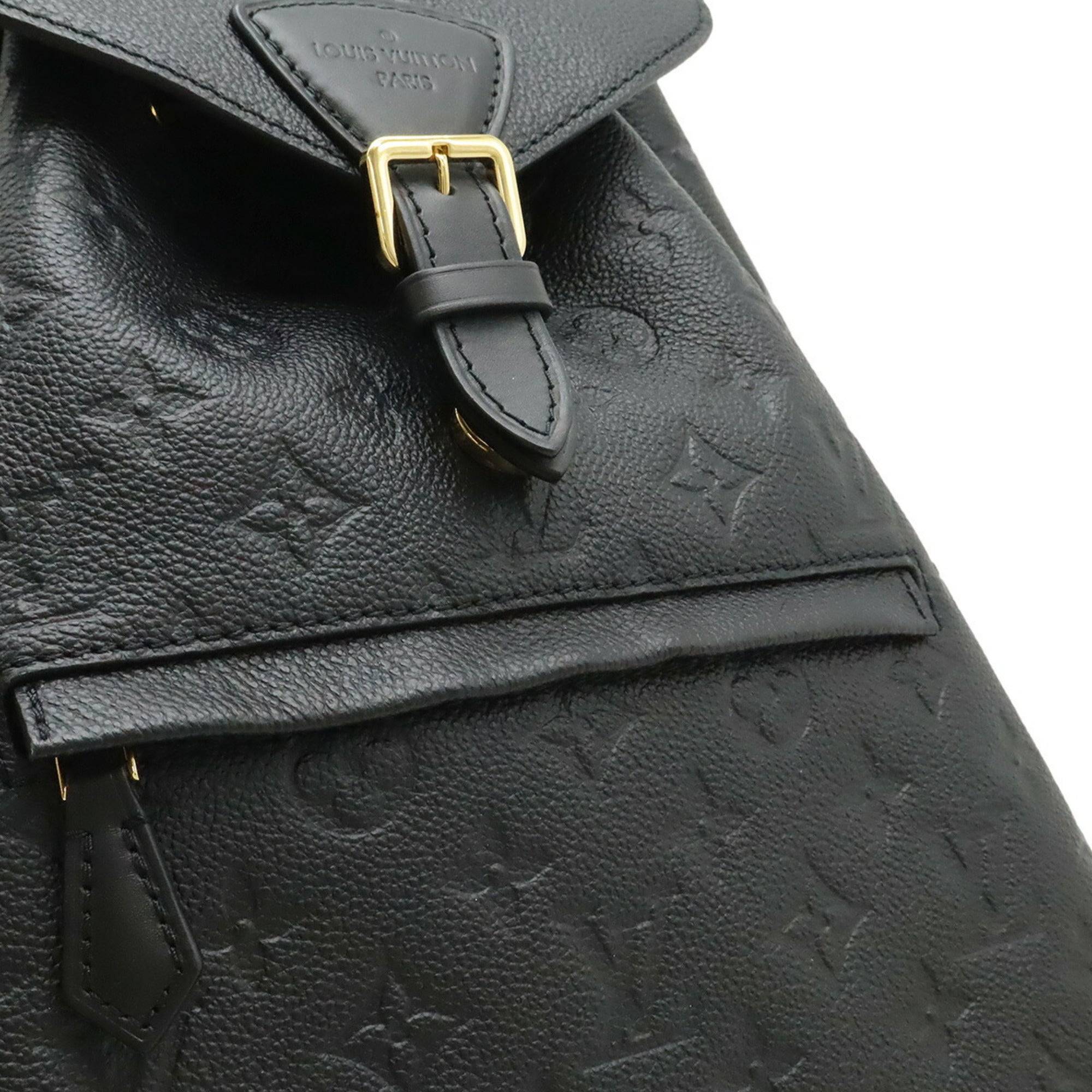 Louis Vuitton Noir Monogram Empreinte Leather Backpack (Pre-Owned)