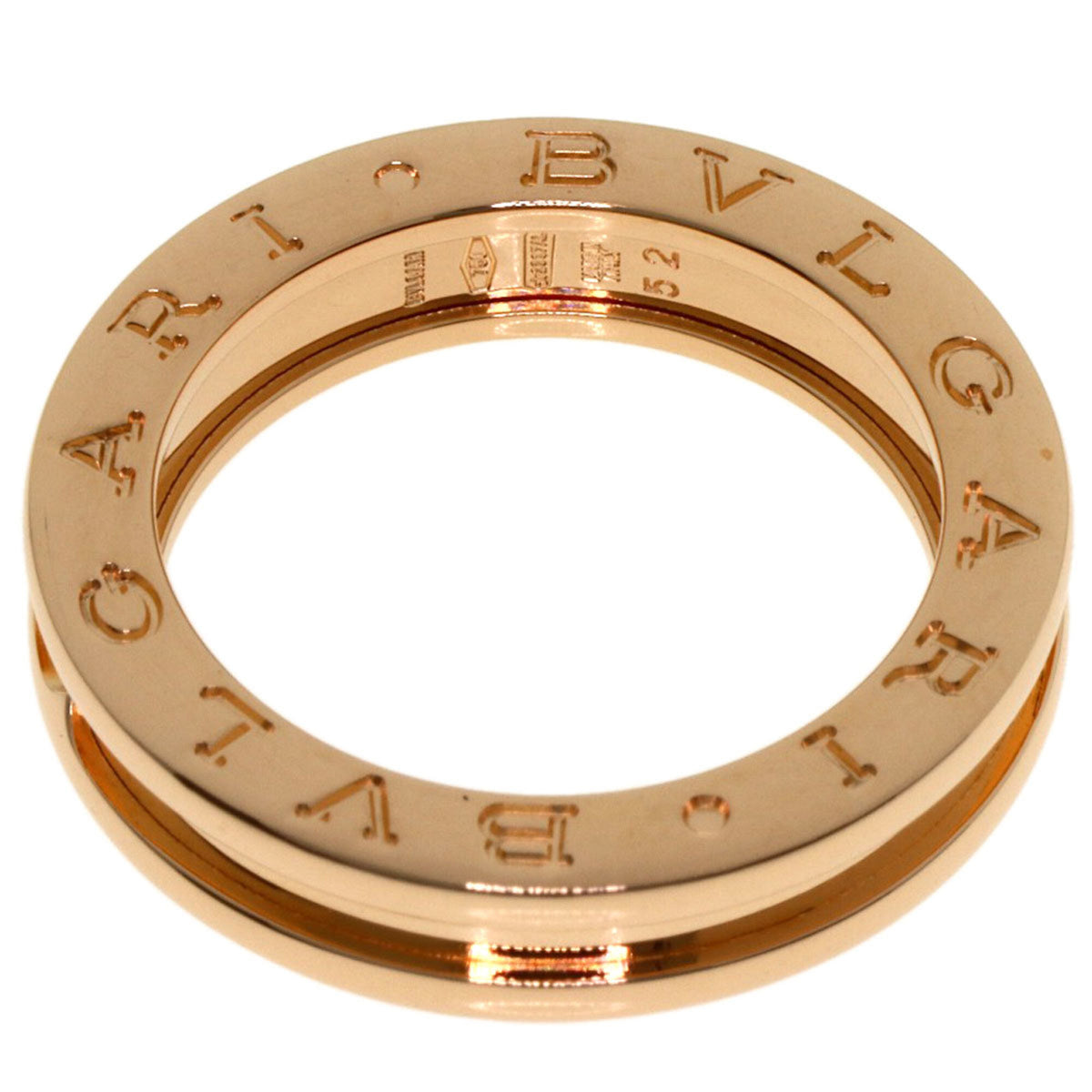 Bvlgari Pink Gold (18K) Band Ring (Pre-Owned)