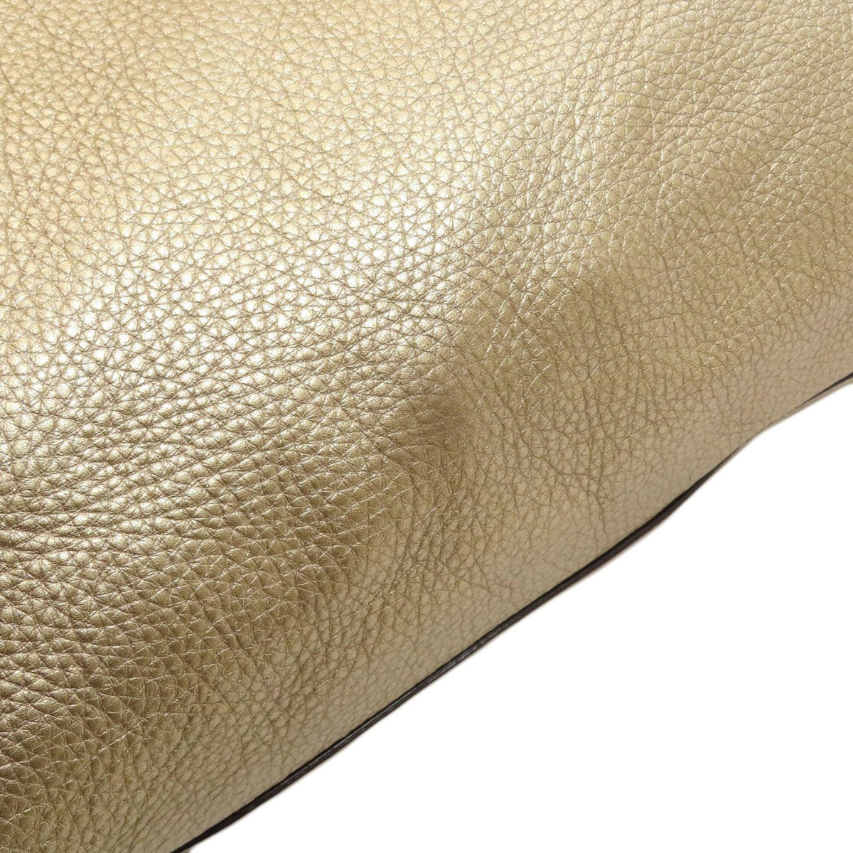 Gucci Gold Leather Tote Bag (Pre-Owned)