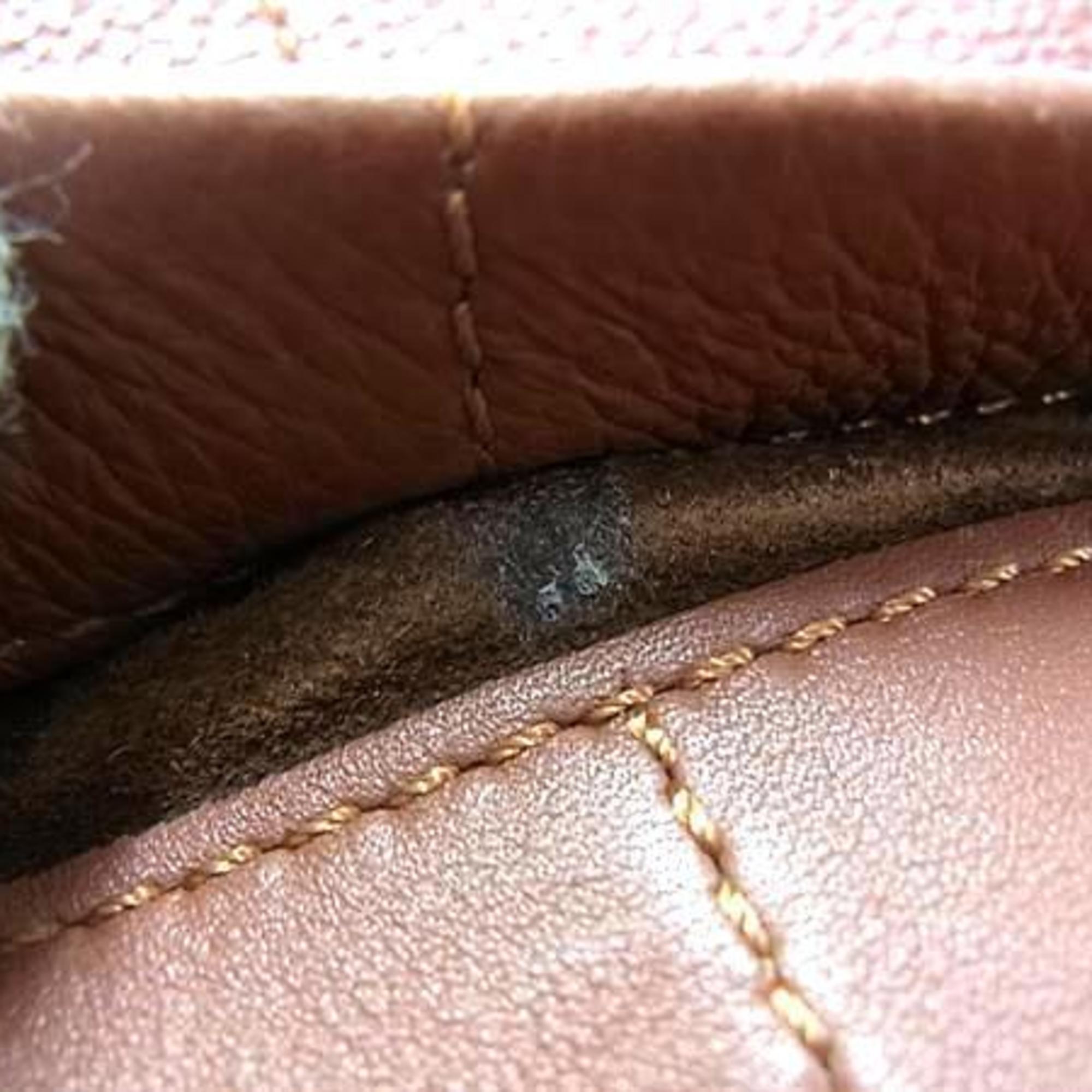 Chloé Brown Leather Handbag Shoulder Bag (Pre-Owned)