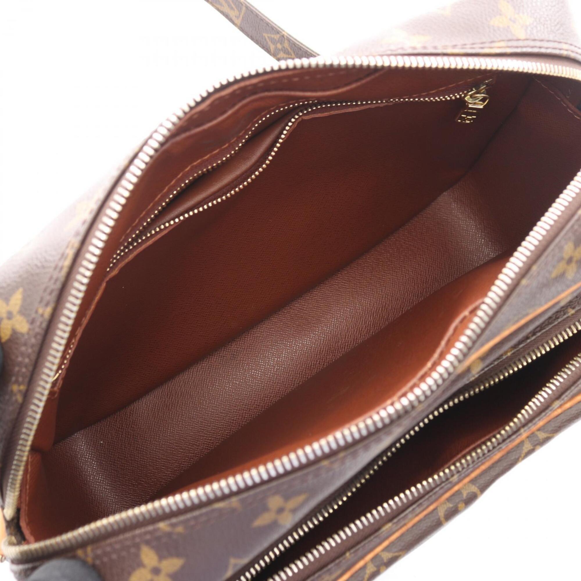 Louis Vuitton Brown Monogram Pvc Leather Handbag Shoulder Bag (Pre-Owned)