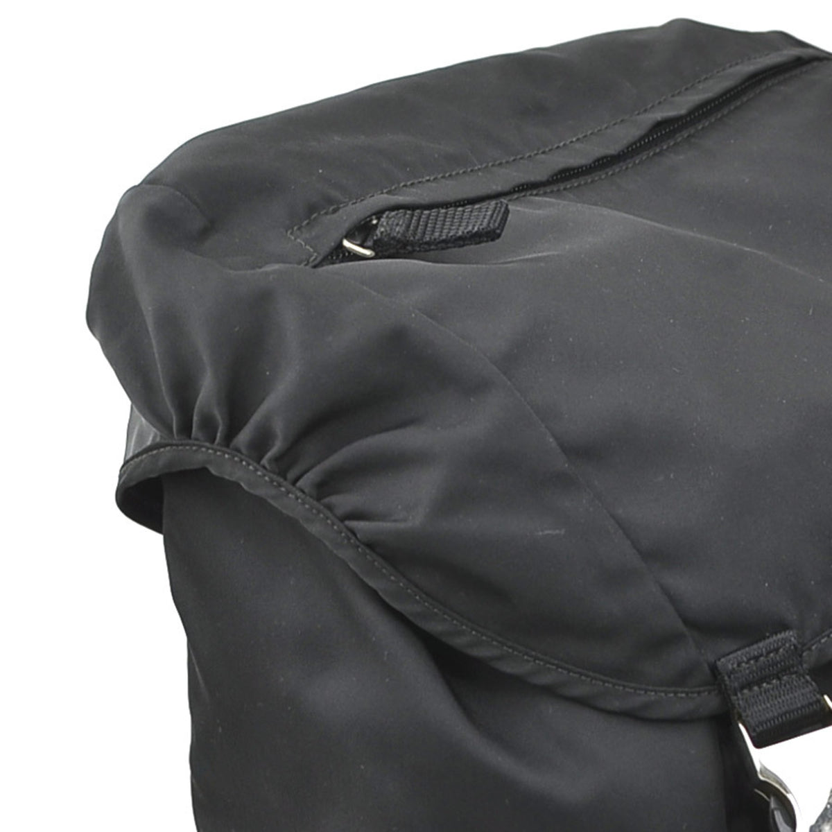 Prada Black Nylon Backpack (Pre-Owned)