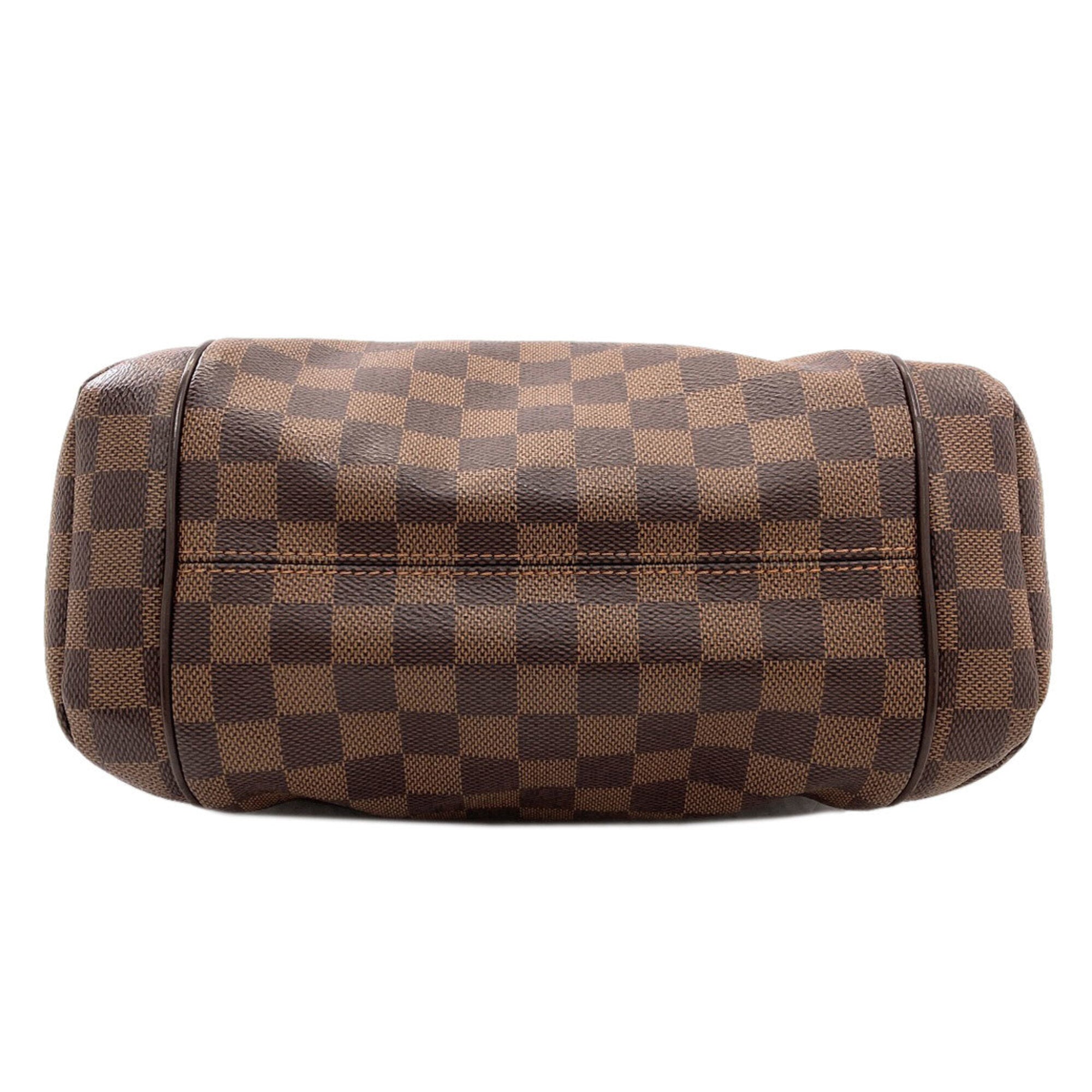 Louis Vuitton Damier Canvas Ebene Damier Canvas Tote Bag (Pre-Owned)
