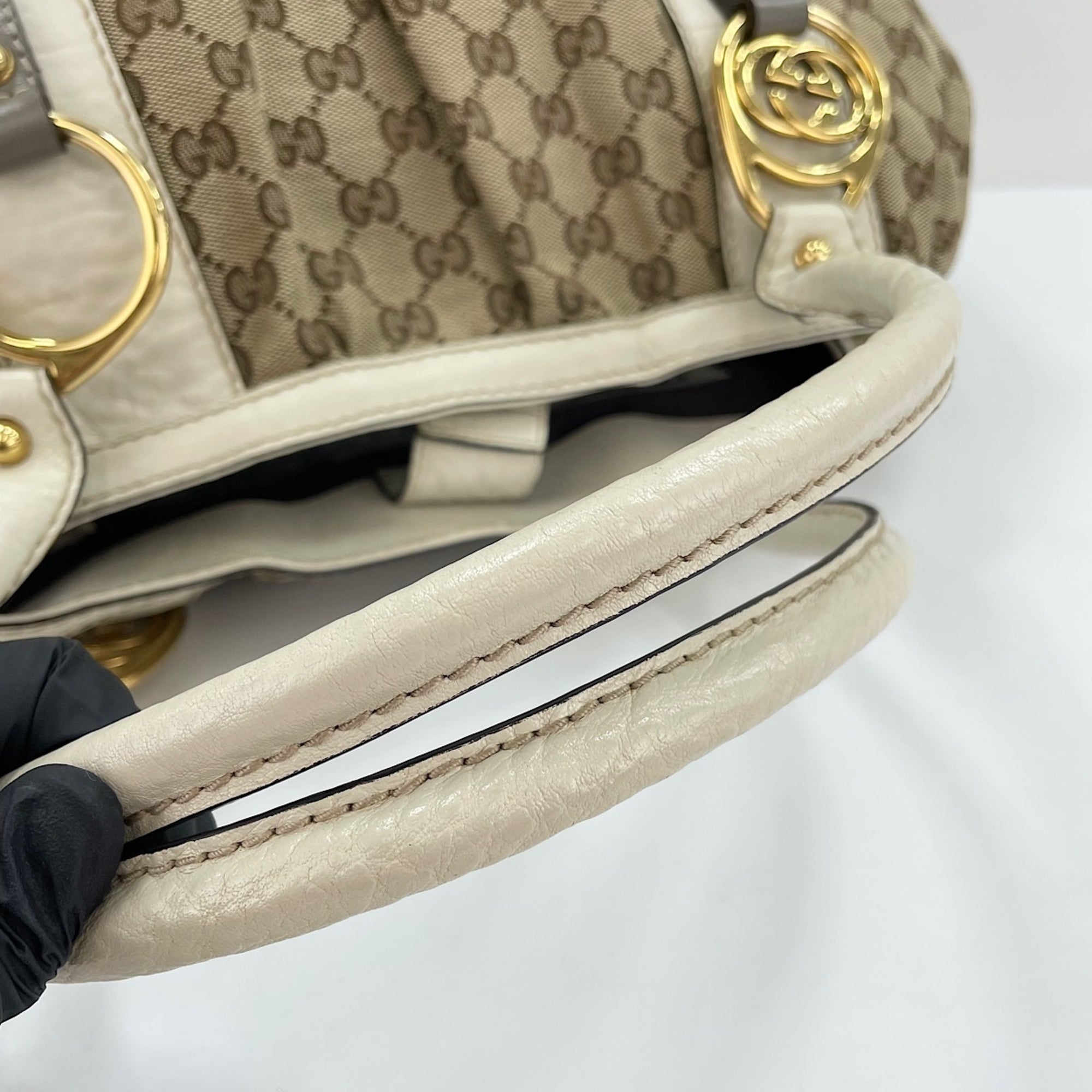 Gucci Beige Tote Bag (Pre-Owned)