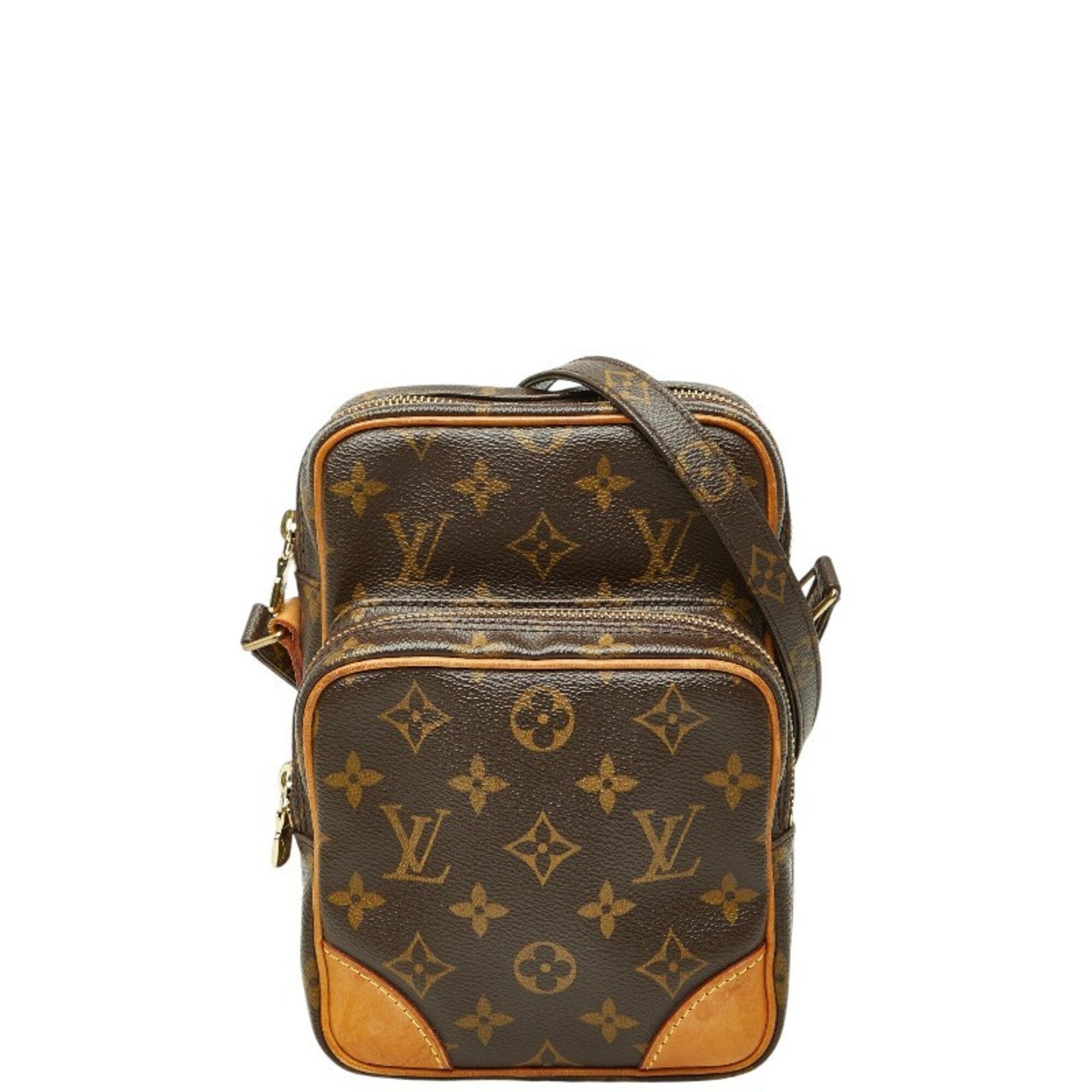 Louis Vuitton Brown Monogram Pvc Leather Shoulder Bag (Pre-Owned)