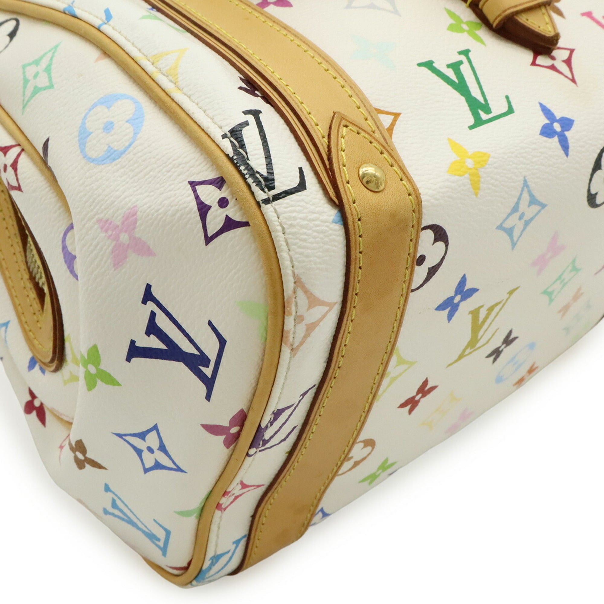 Louis Vuitton Blanc Monogram Multi-Color White Monogram Multicolore Handbag (Pre-Owned)