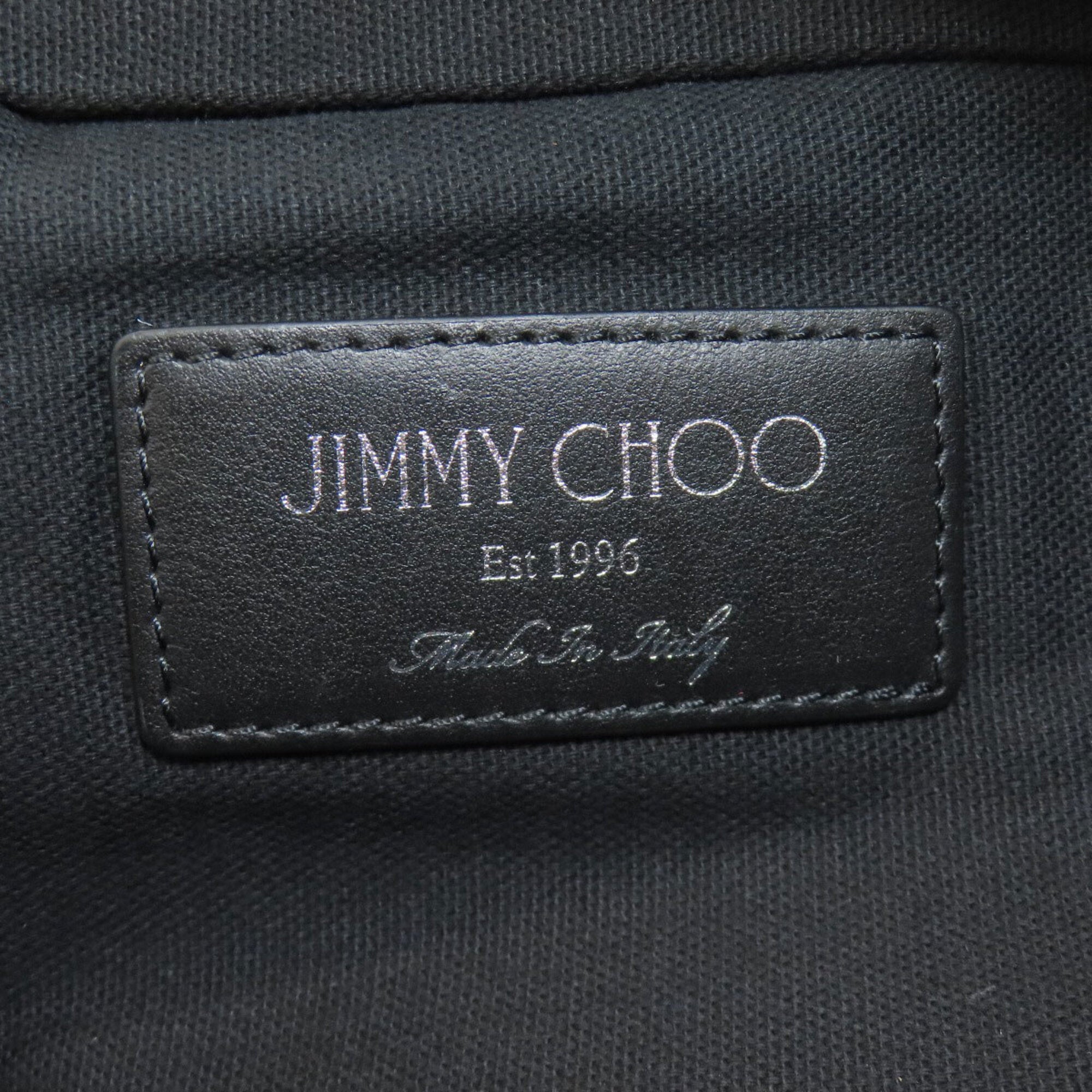 Jimmy Choo Black Leather Sling Bag (Pre-Owned)