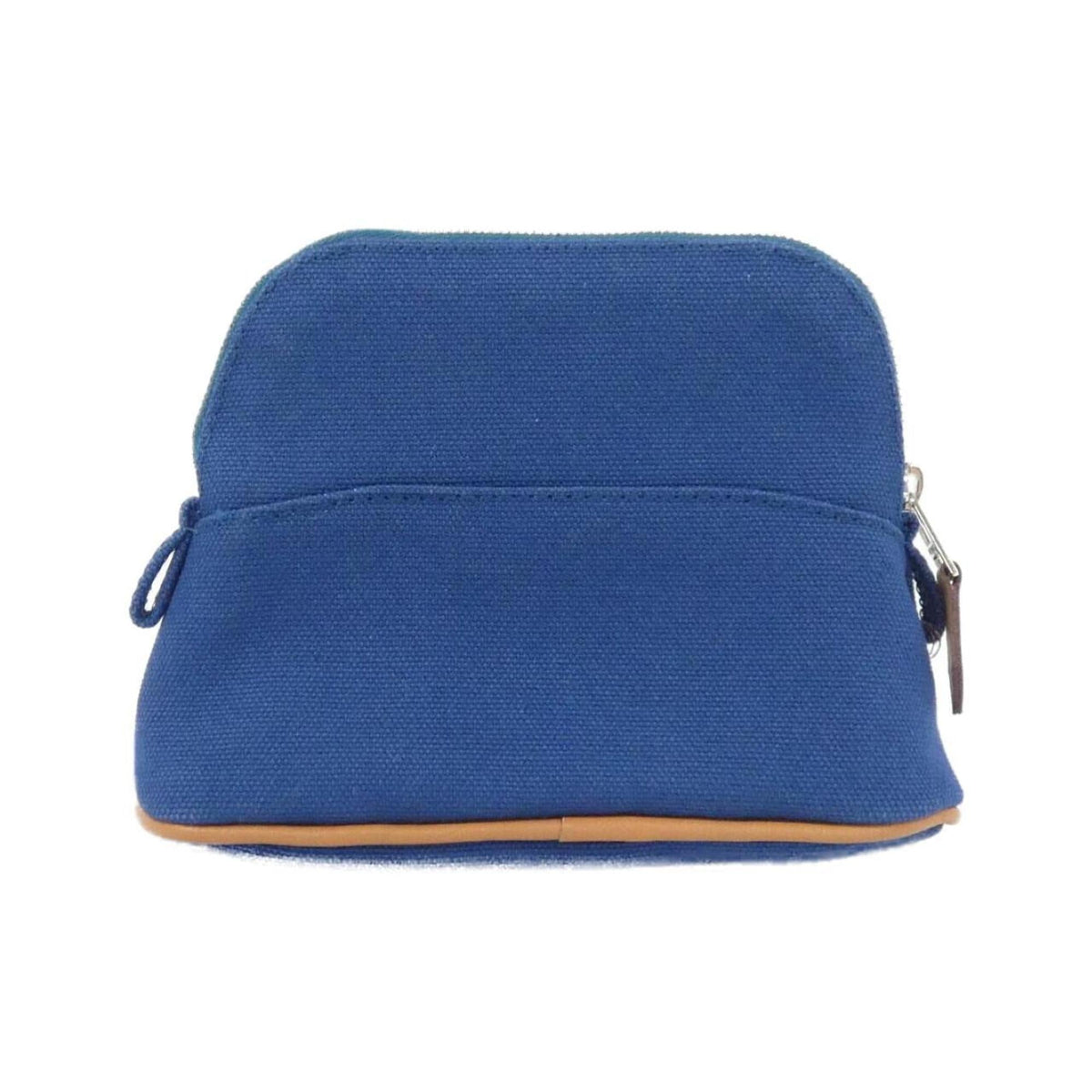 Hermes Blue Canvas Pouch (Pre-Owned)