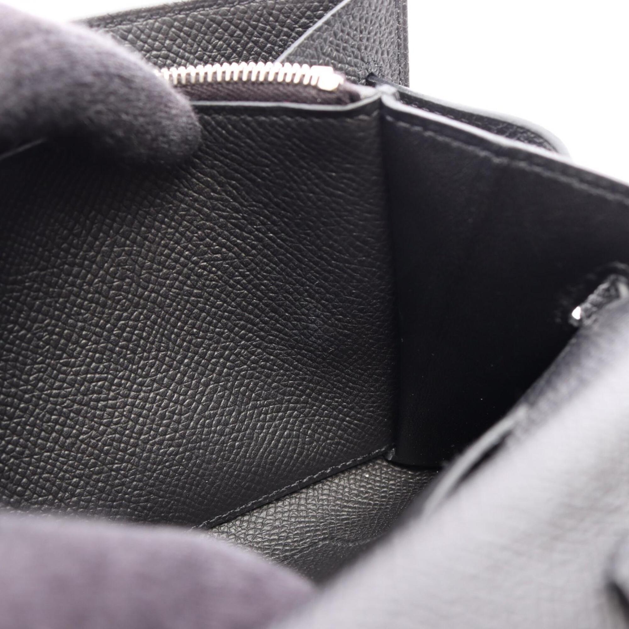 Hermes Black Epsom Leather Leather Handbag Shoulder Bag (Pre-Owned)