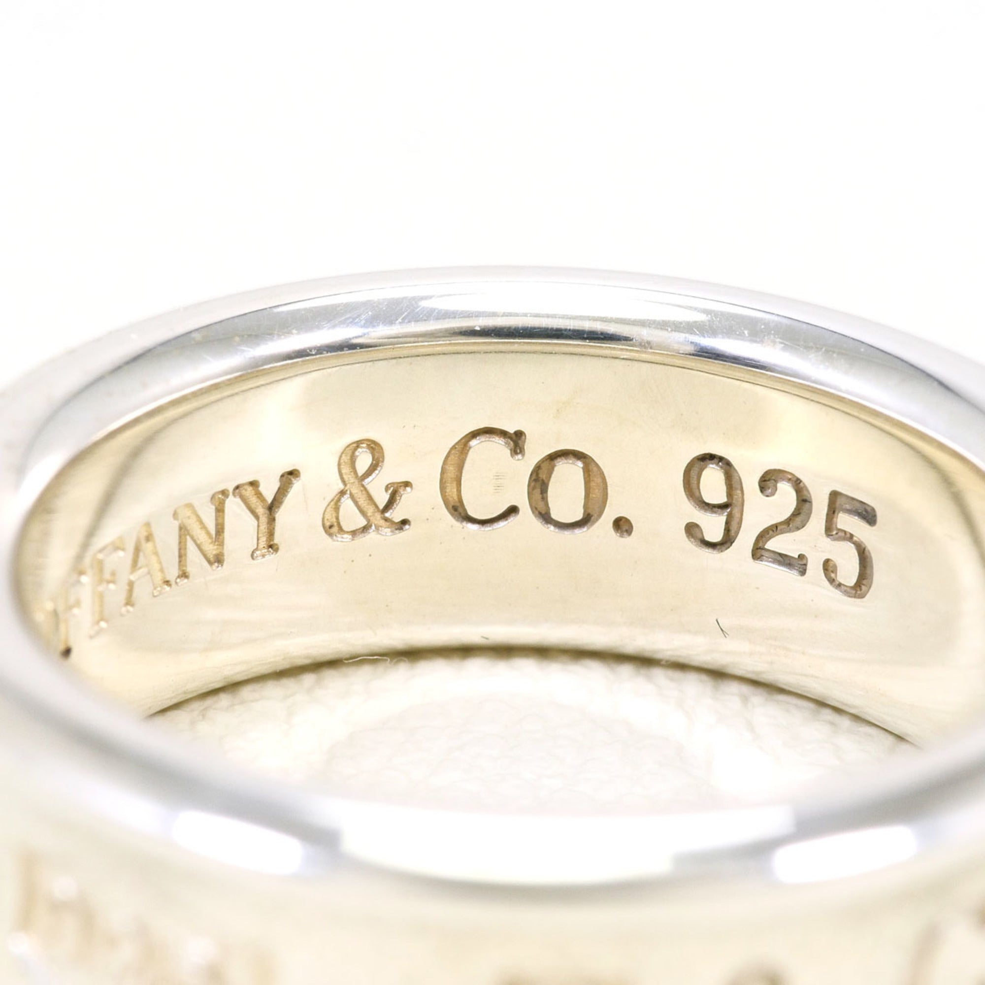 Tiffany 1837 Silver 925 Band Ring (Pre-Owned)