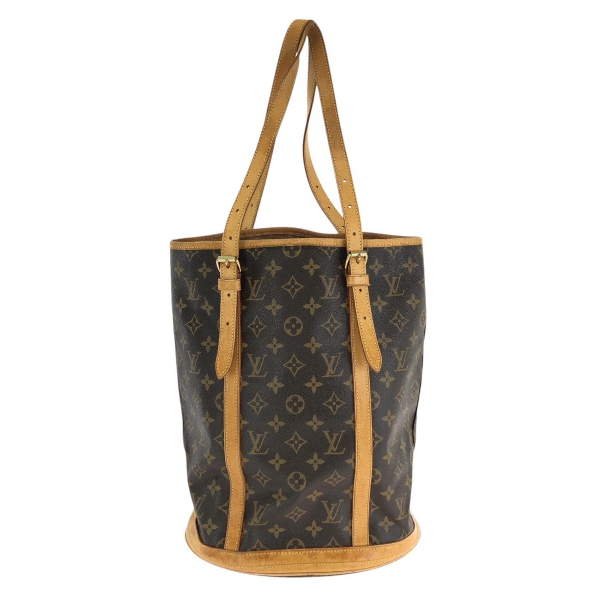 Louis Vuitton Brown Pvc Leather Shoulder Bag Tote Bag (Pre-Owned)